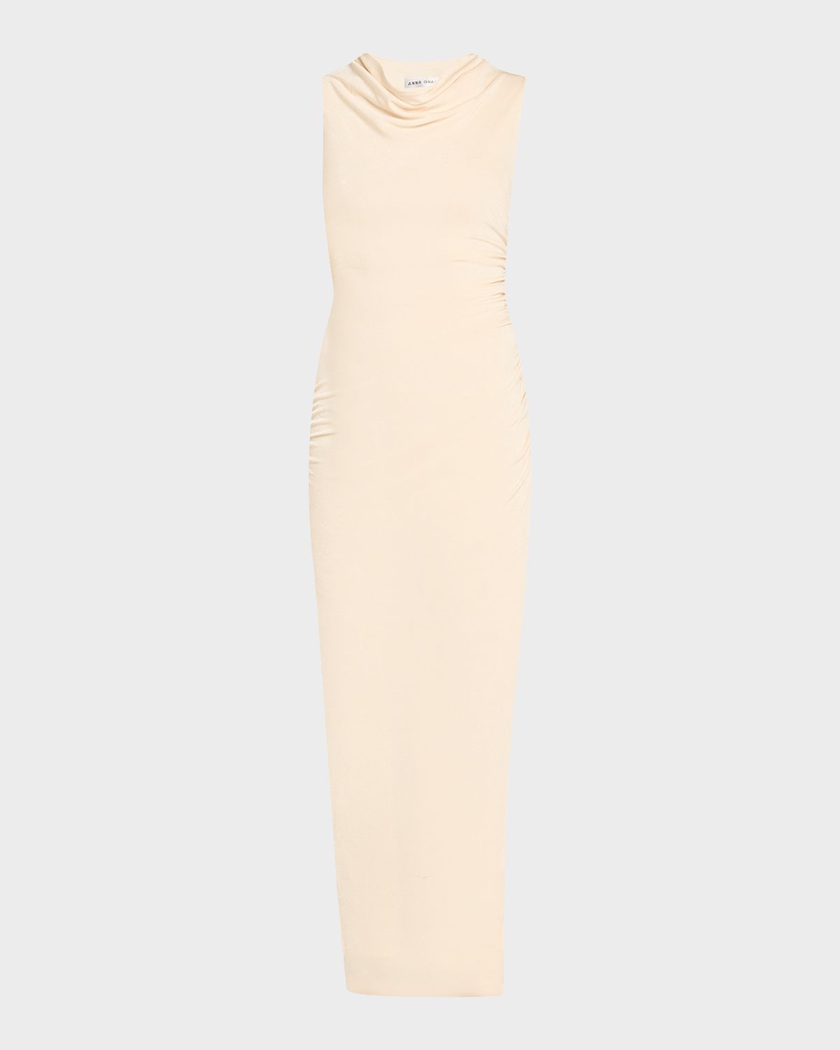 Anna Quan Amali Draped Cowl-Neck Jersey Dress | Thumbnail 6 Anna Quan Amali Draped Cowl-Neck Jersey Dress | Thumbnail 6
