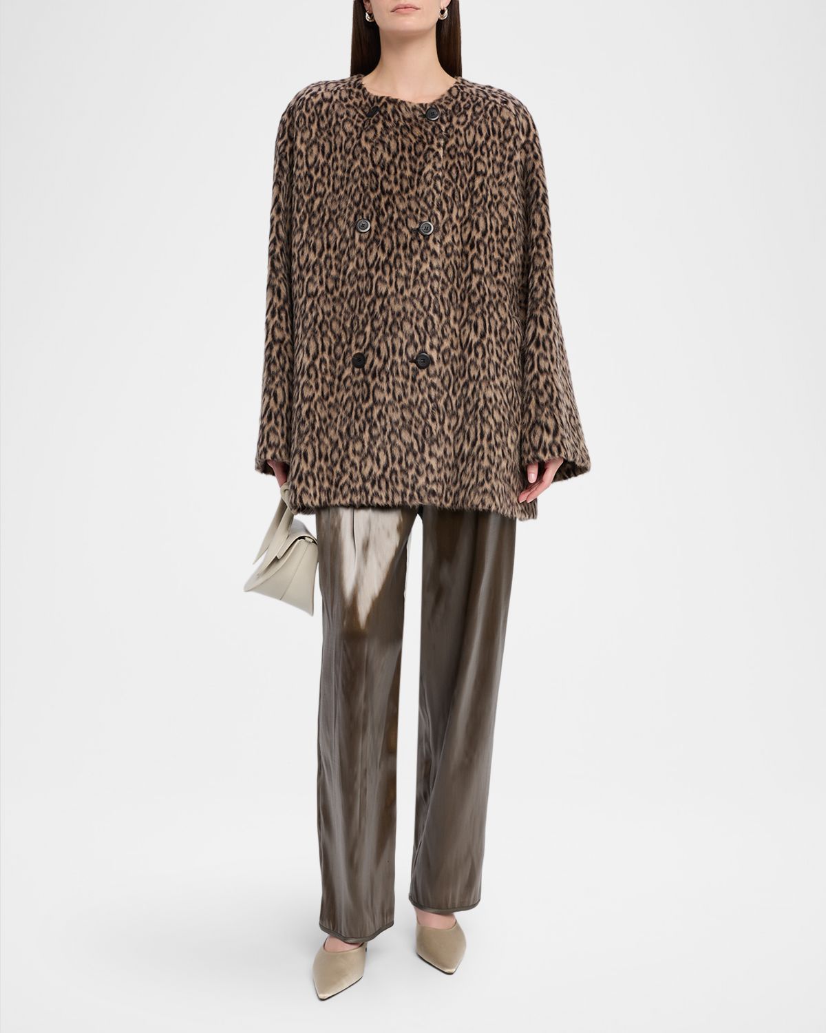 Giorgio Armani Liquid Silk Trousers