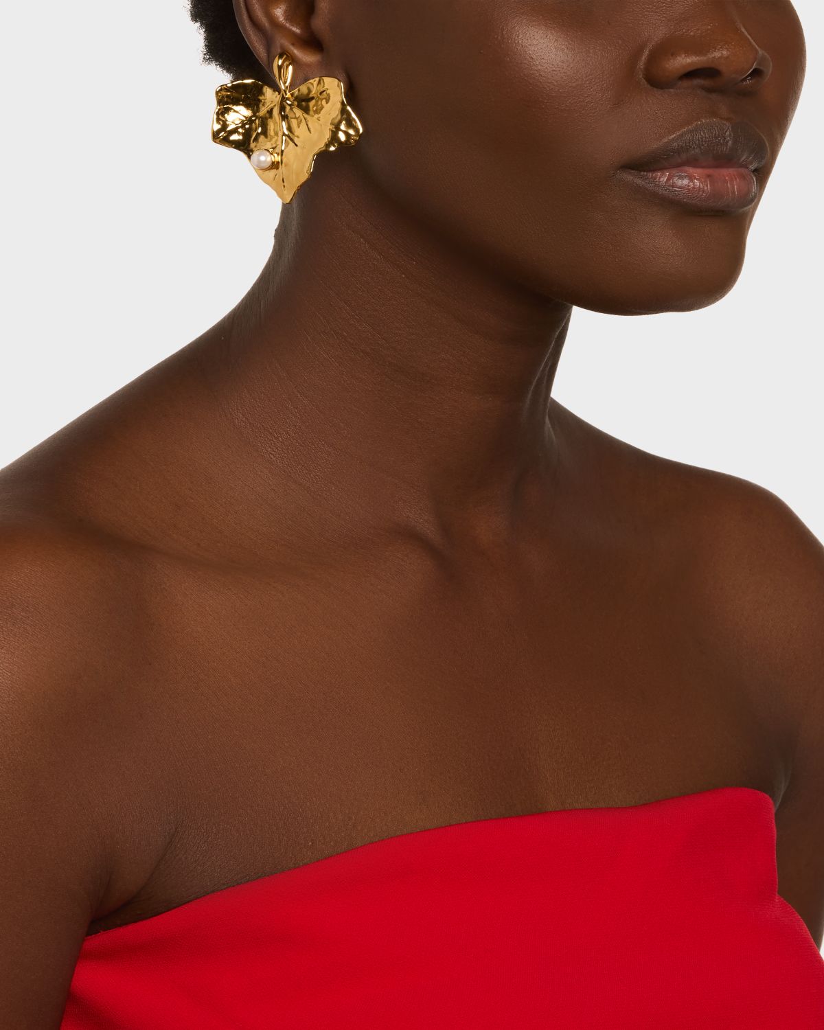 Oscar de la Renta Ivy Vine Stud Earrings