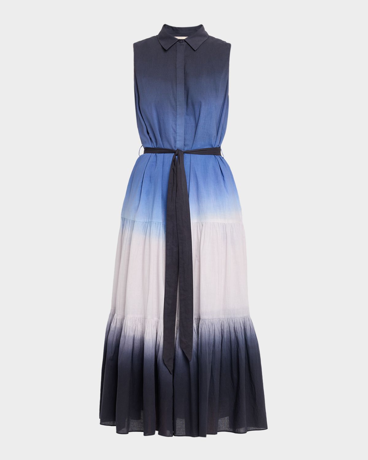 Kobi Halperin Arabella Dip-Dye Midi Shirtdress