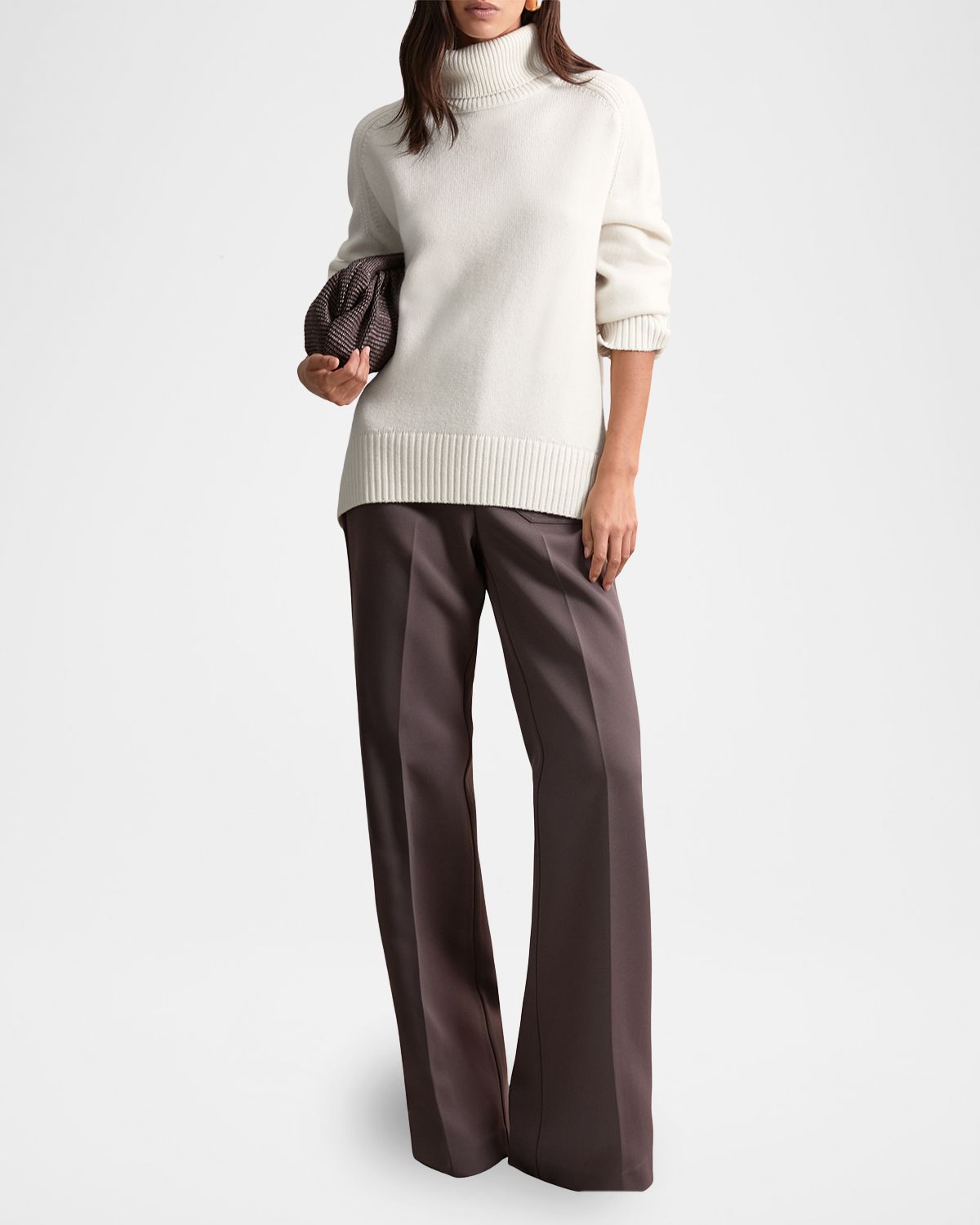 Reiss Brooklyn Wool-Cashmere Roll-Neck Sweater