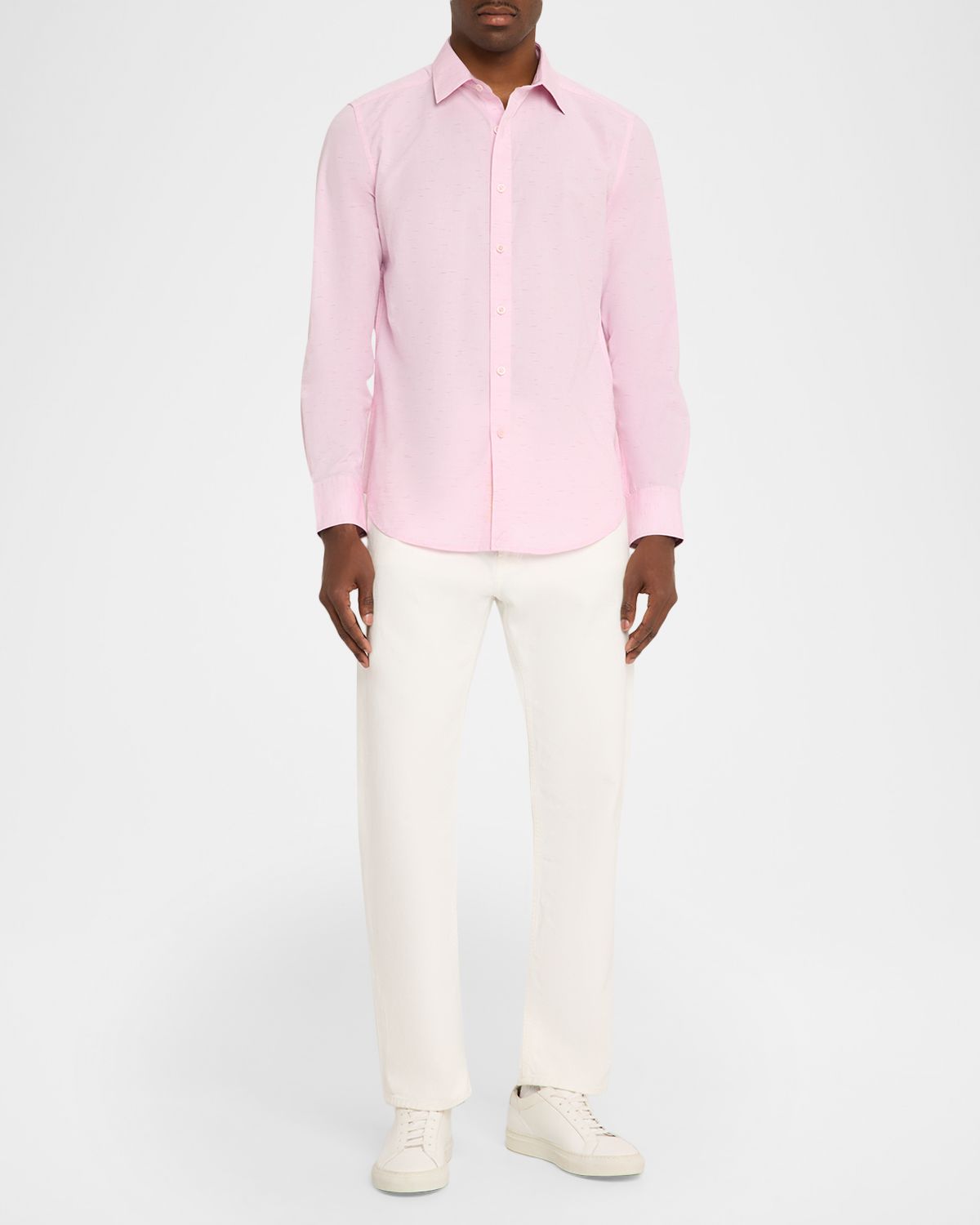 Robert Graham Men 's Avondale Chambray Button-Down Shirt