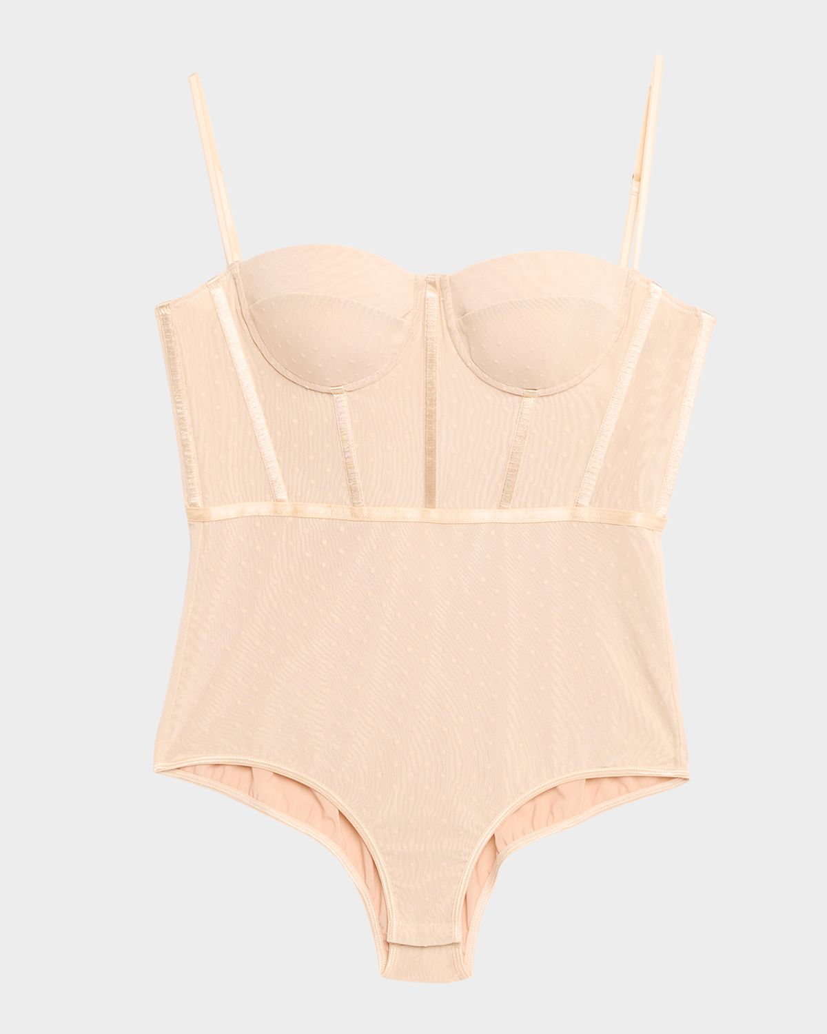 Zimmermann Dot Corset Bodysuit