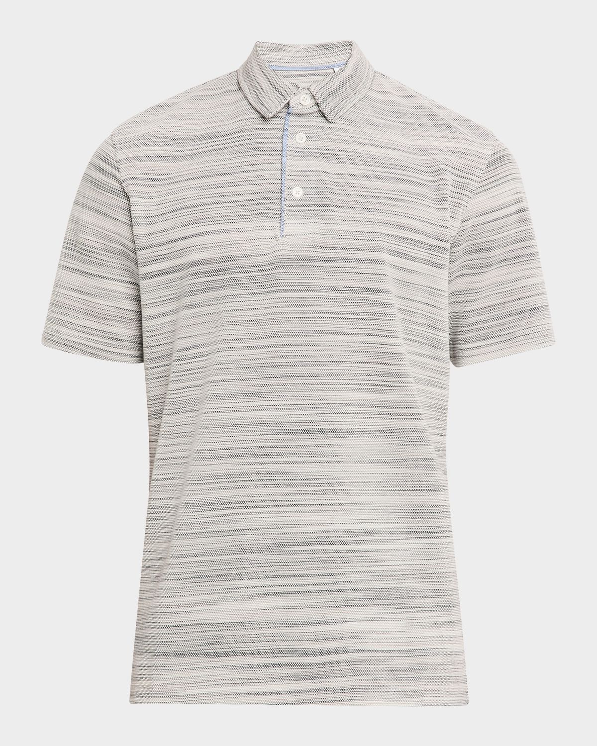 Robert Graham Men 's Bogner Contrast-Placket Polo Shirt