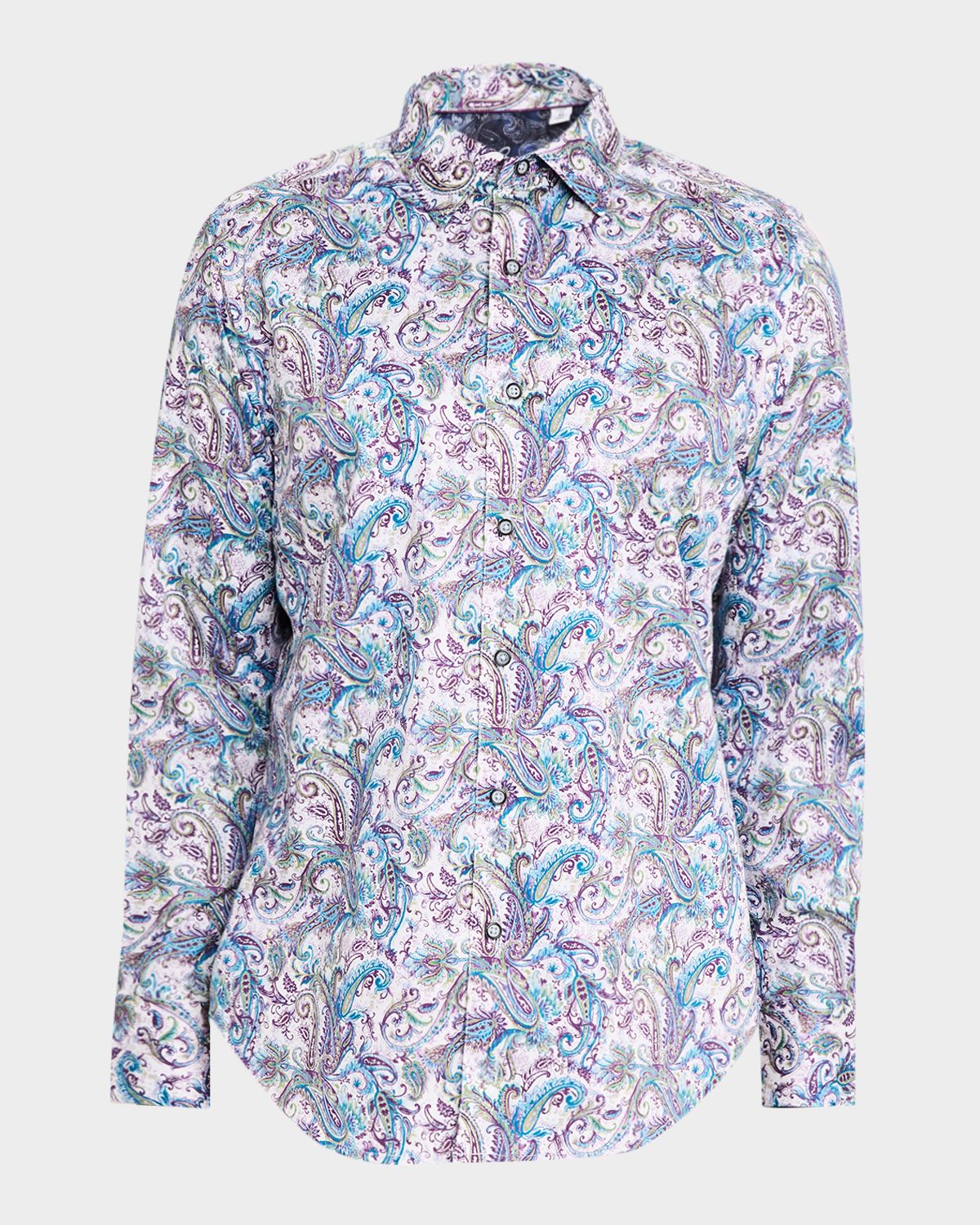 Robert Graham Men 's Buckingham Paisley Stretch Sport Shirt