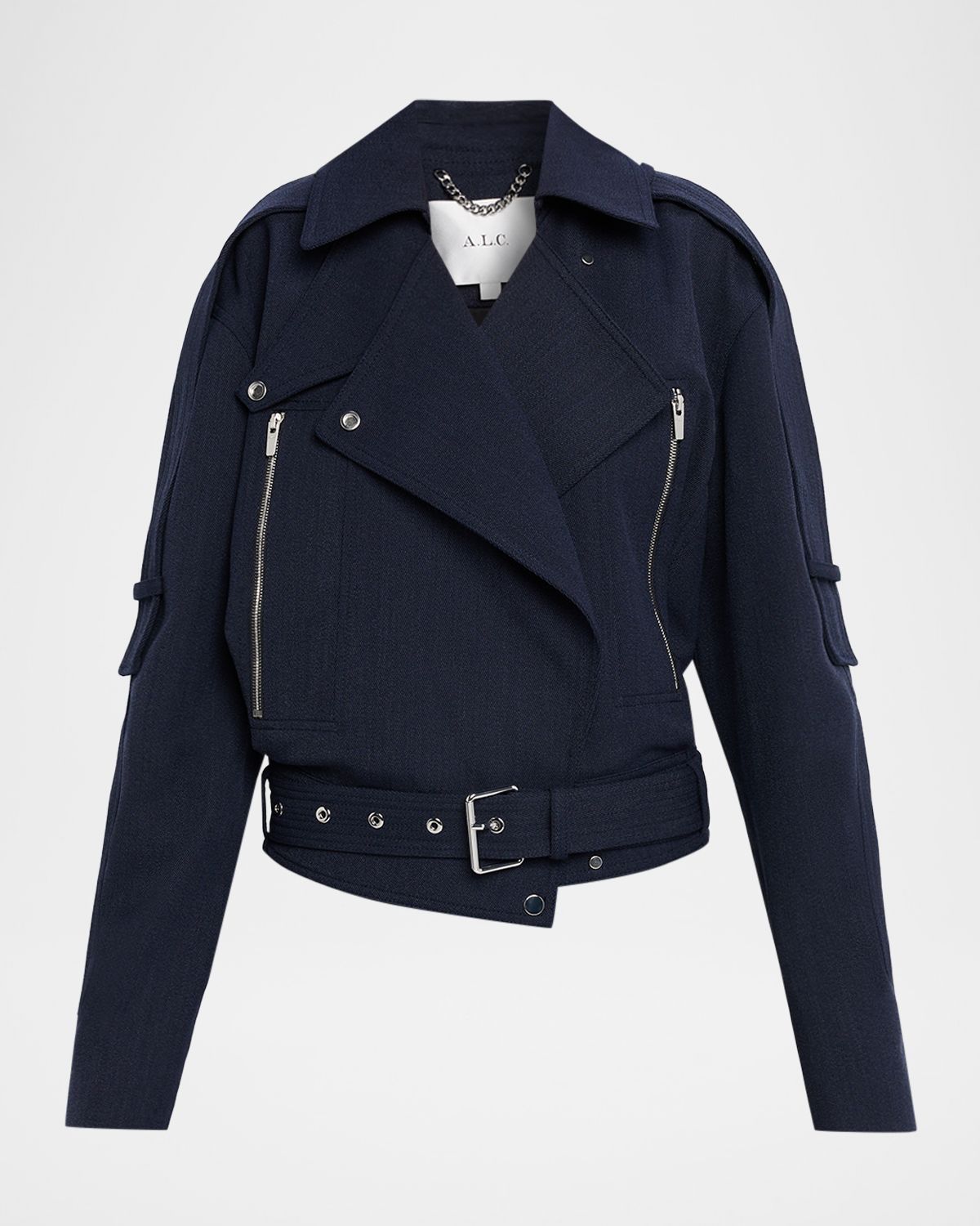 A.L.C. Marvin Wool-Blend Moto Jacket