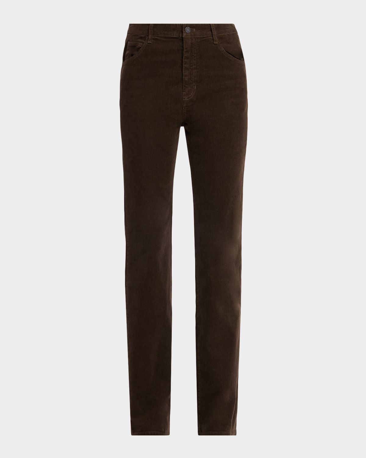 Nili Lotan Corduroy Straight-Leg Pants