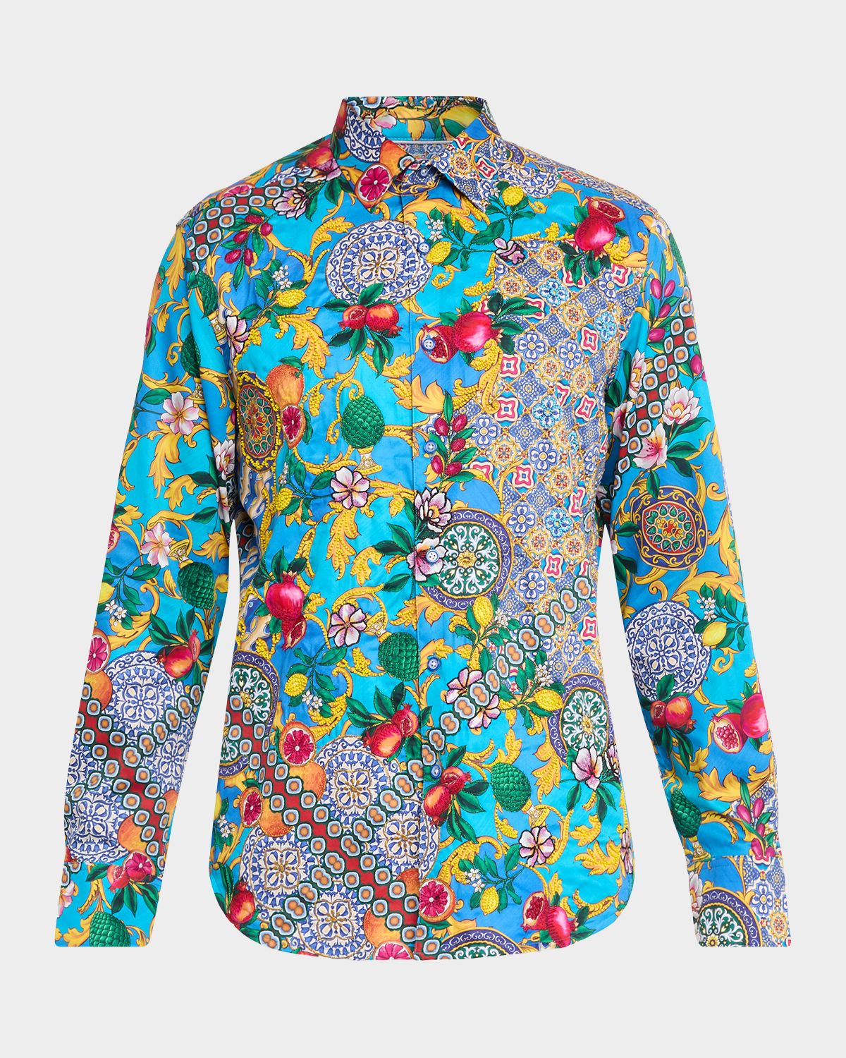 Robert Graham Men 's Northumbria Cotton Button-Down Shirt
