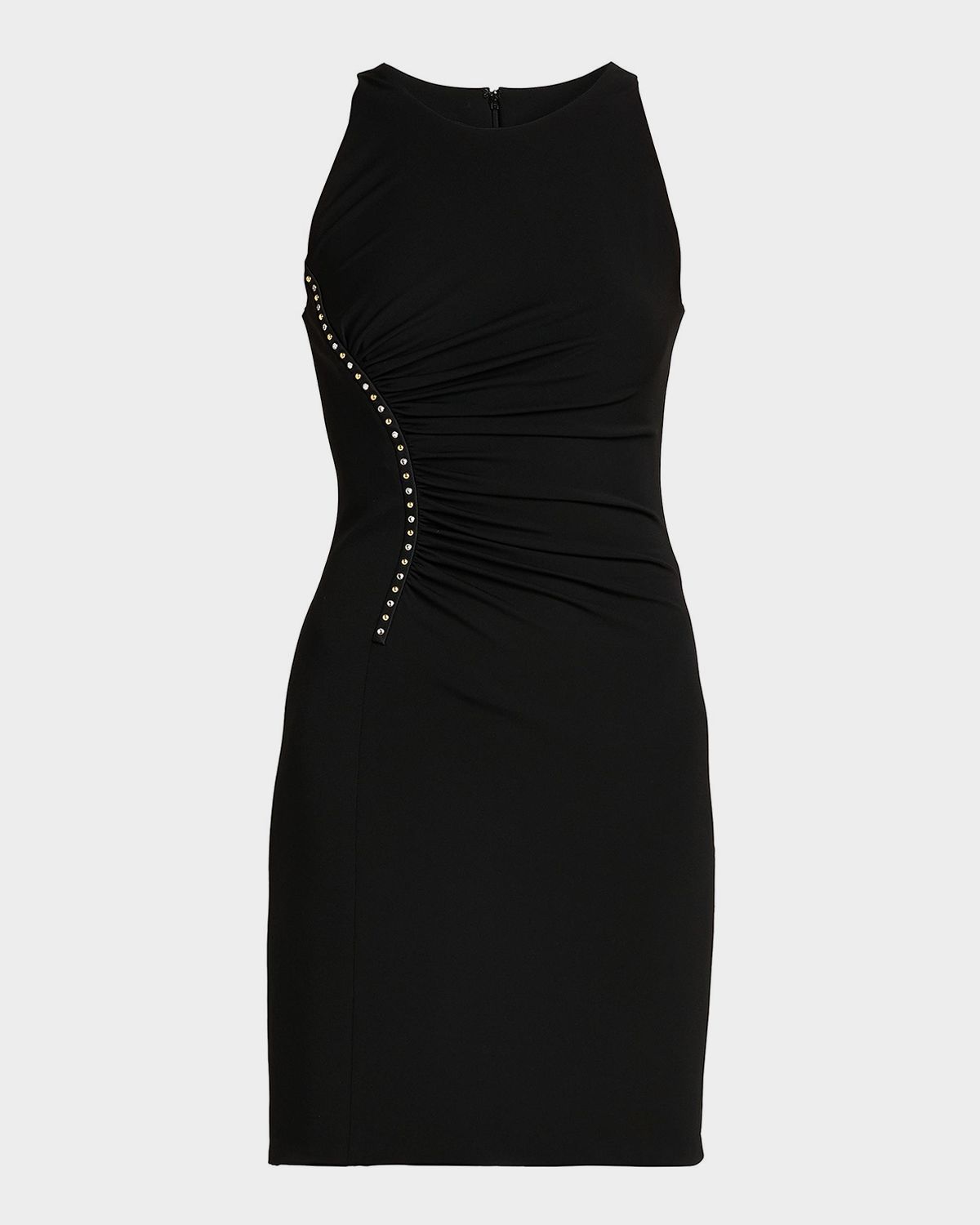 Versace Studded Sleeveless Midi Dress