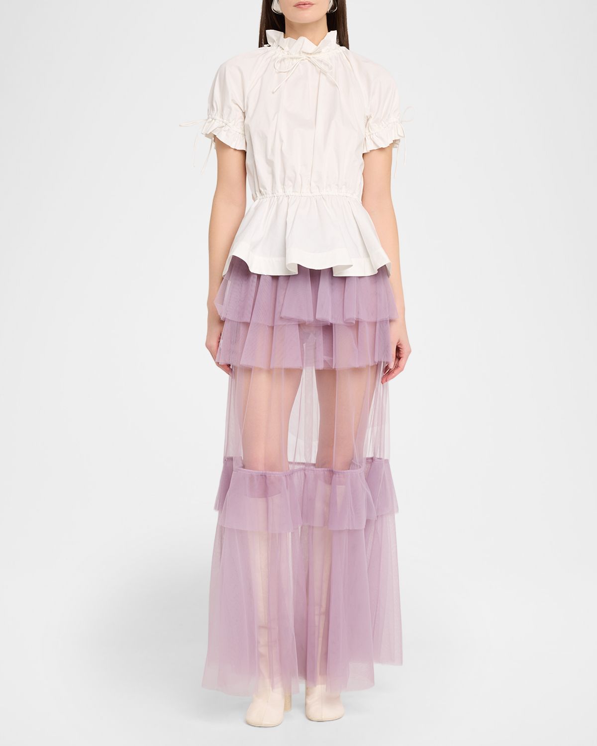 AKNVAS Vilhelmine Tulle Maxi Skirt | Thumbnail 5