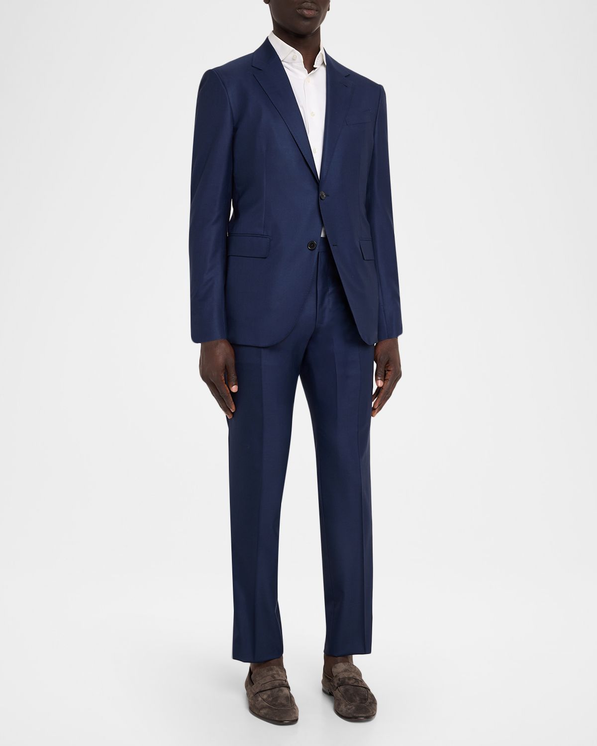 ZEGNA Men 's 15milmil15 Wool Tonal Check Two-Piece Suit