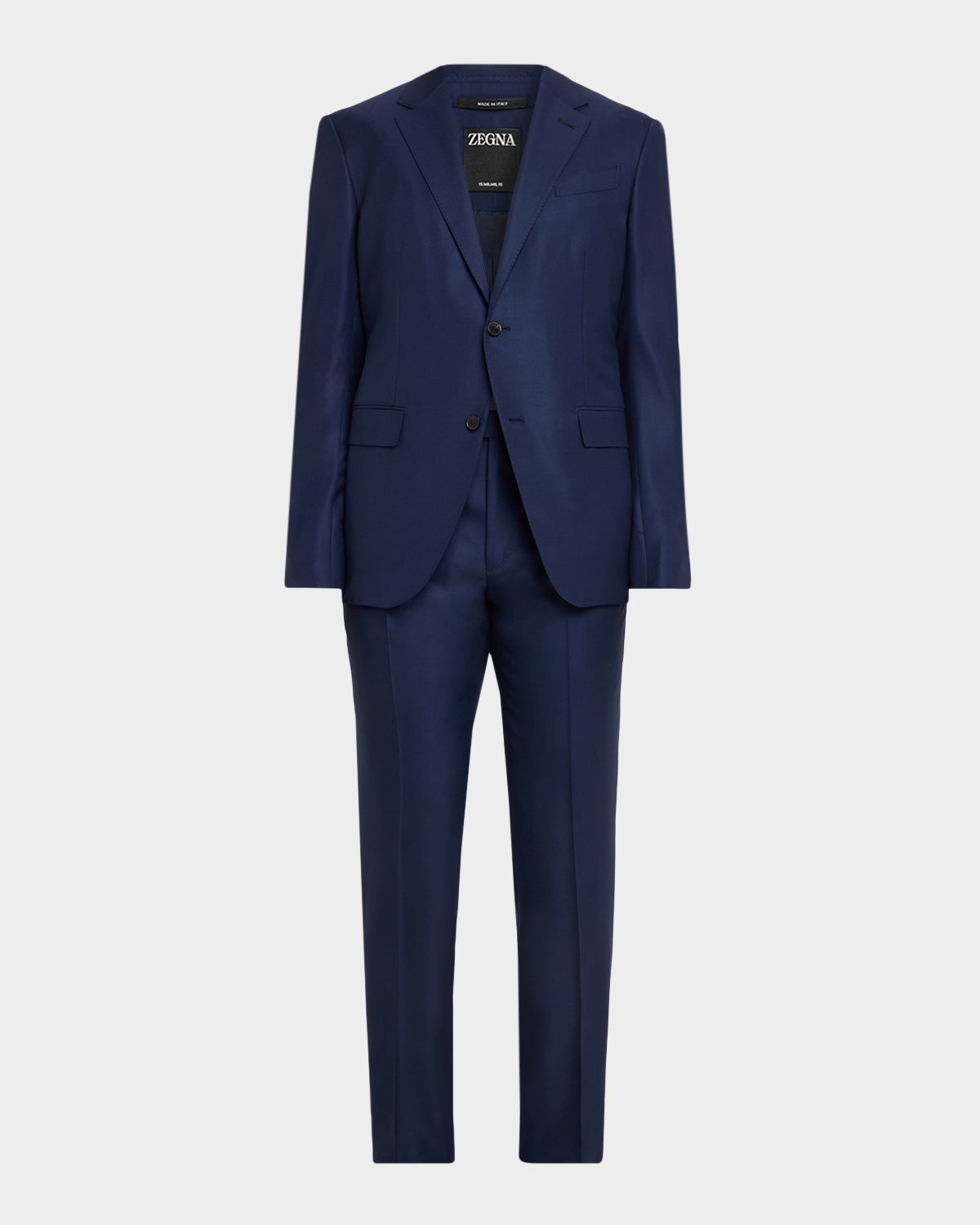 ZEGNA Men 's 15milmil15 Wool Tonal Check Two-Piece Suit