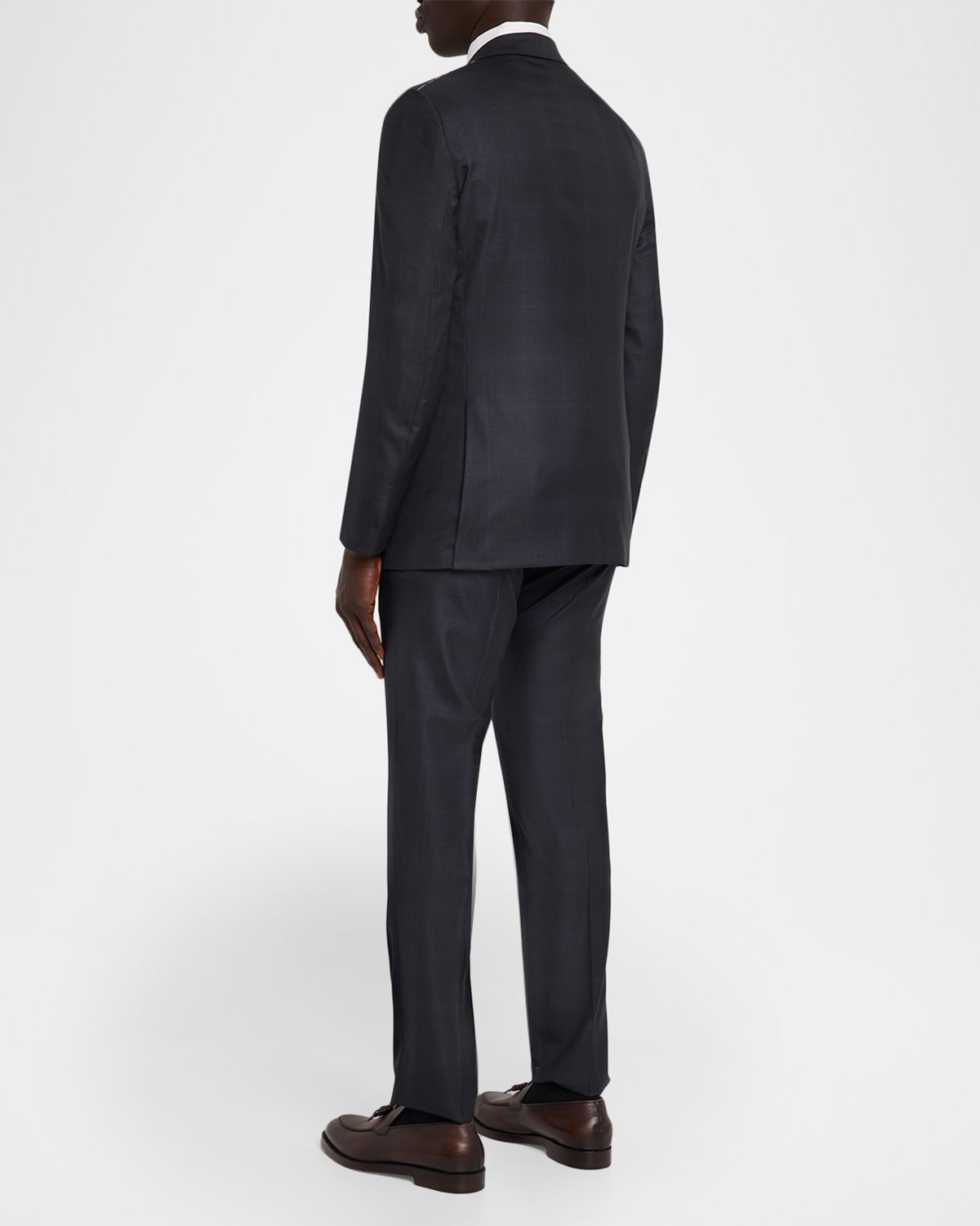 ZEGNA Men 's 15milmil15 Wool Tonal Plaid Two-Piece Suit | Thumbnail 3 ZEGNA Men 's 15milmil15 Wool Tonal Plaid Two-Piece Suit | Thumbnail 3