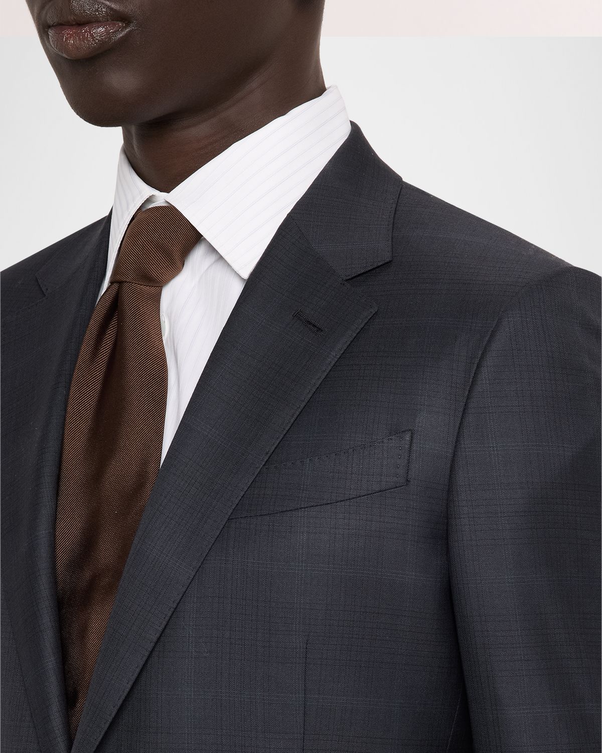 ZEGNA Men 's 15milmil15 Wool Tonal Plaid Two-Piece Suit | Thumbnail 6 ZEGNA Men 's 15milmil15 Wool Tonal Plaid Two-Piece Suit | Thumbnail 6