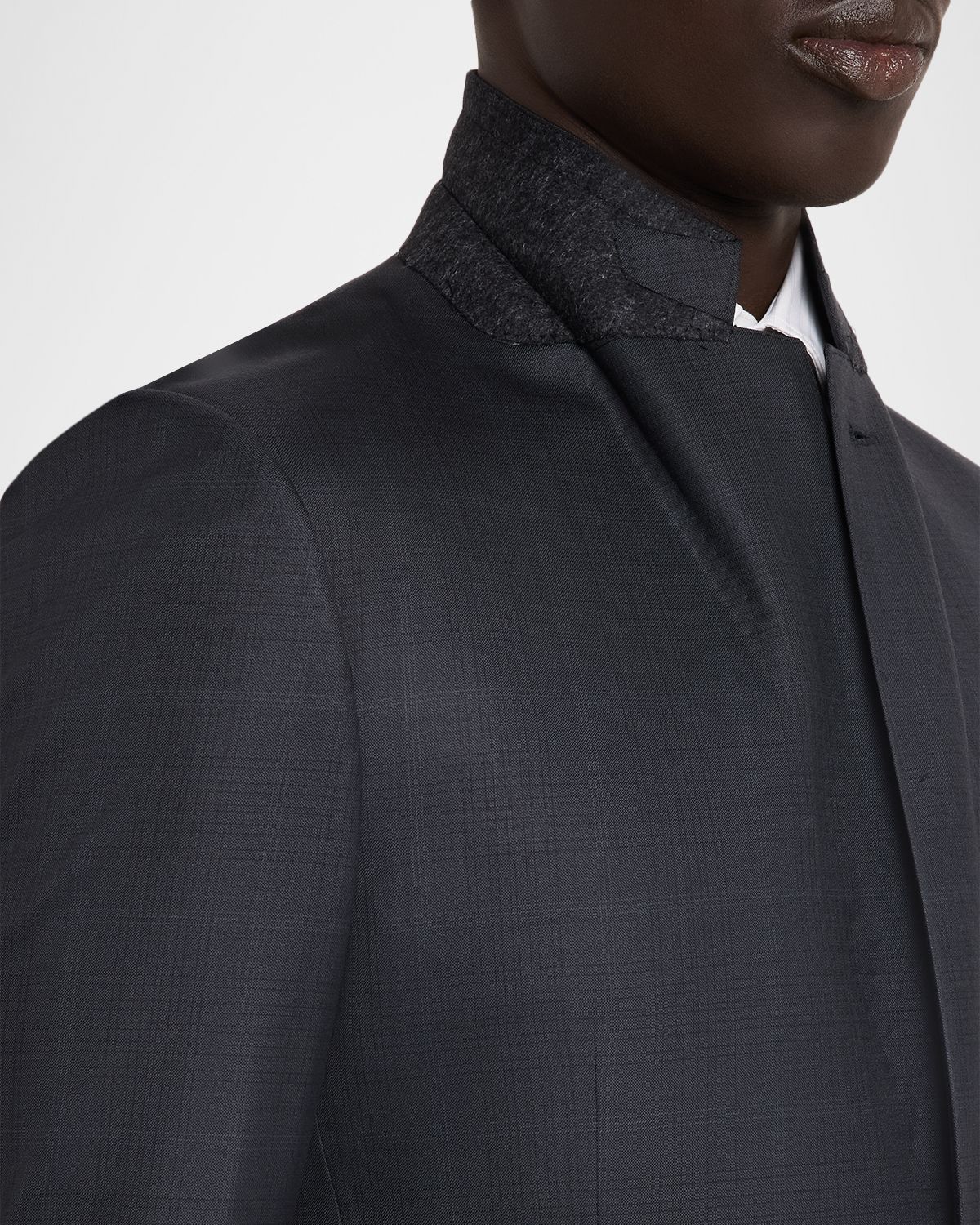 ZEGNA Men 's 15milmil15 Wool Tonal Plaid Two-Piece Suit | Thumbnail 8 ZEGNA Men 's 15milmil15 Wool Tonal Plaid Two-Piece Suit | Thumbnail 8