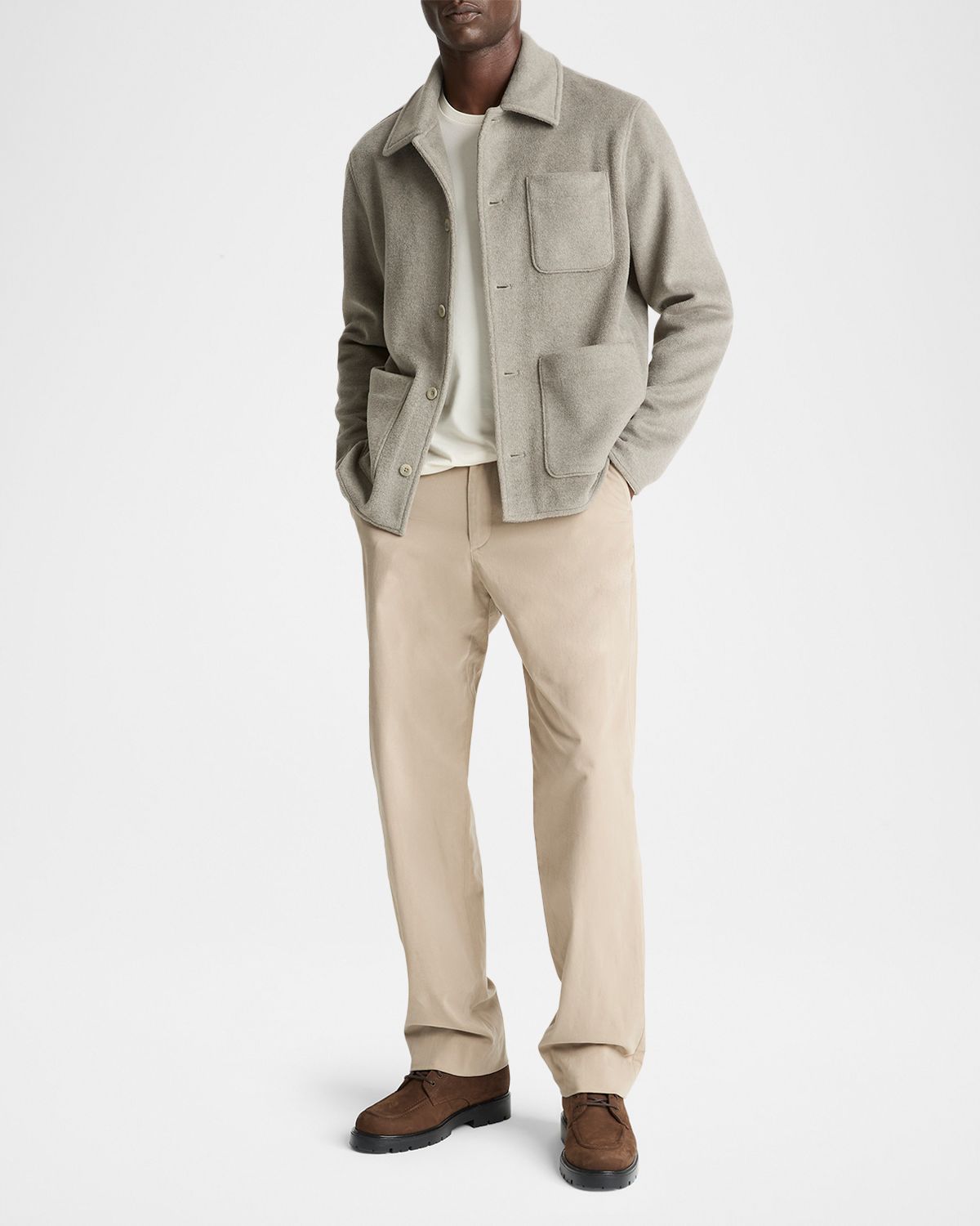 Vince Men 's Double-Knit Chore Jacket