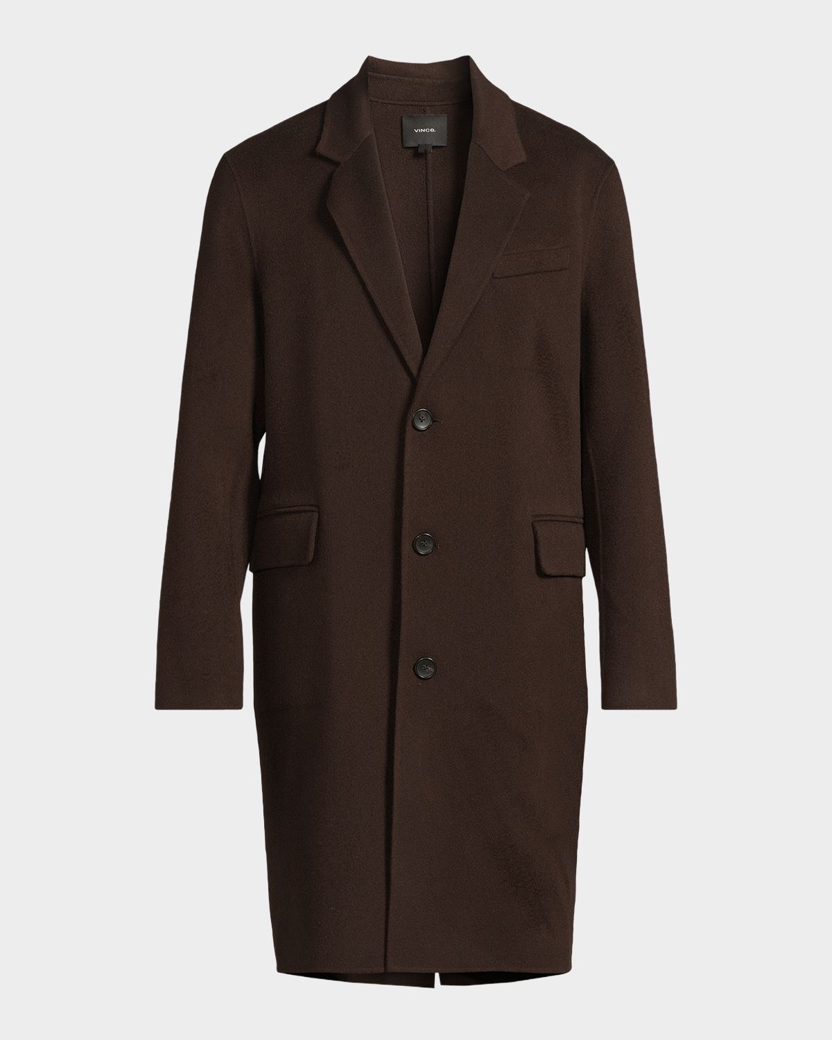 Vince Men 's Splittable Wool-Blend Single-Breasted Topcoat