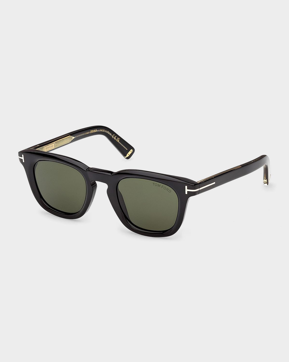 TOM FORD Icon 48mm Acetate Square Sunglasses