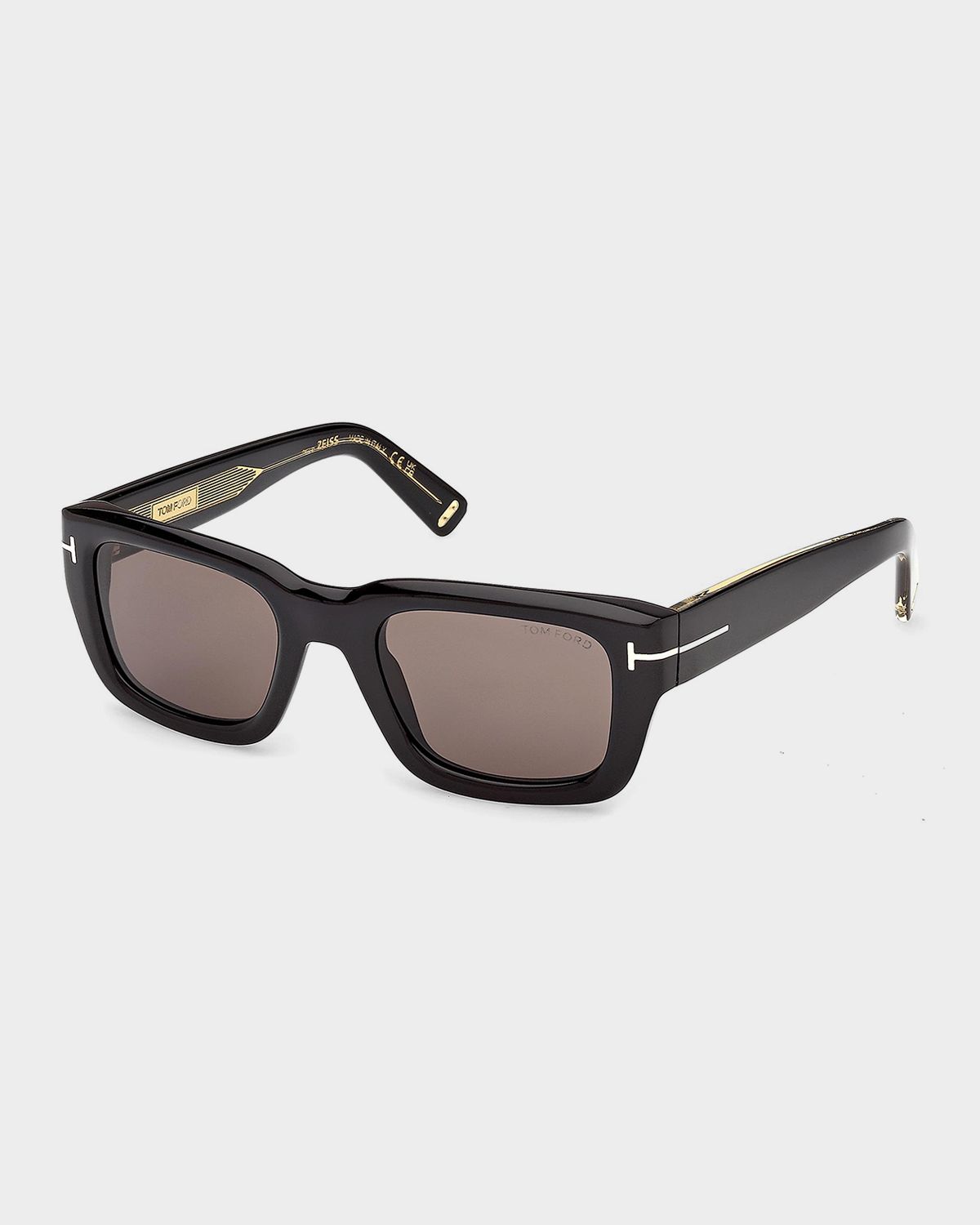 TOM FORD Icon 52mm Acetate Rectangular Sunglasses