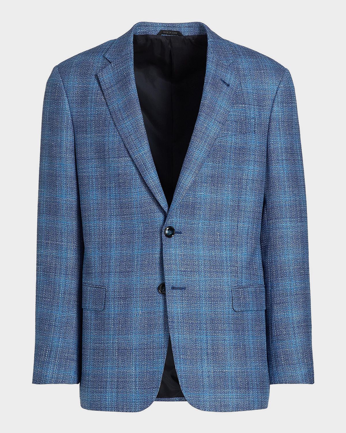 Giorgio Armani Men 's Wool-Blend Plaid Sport Coat