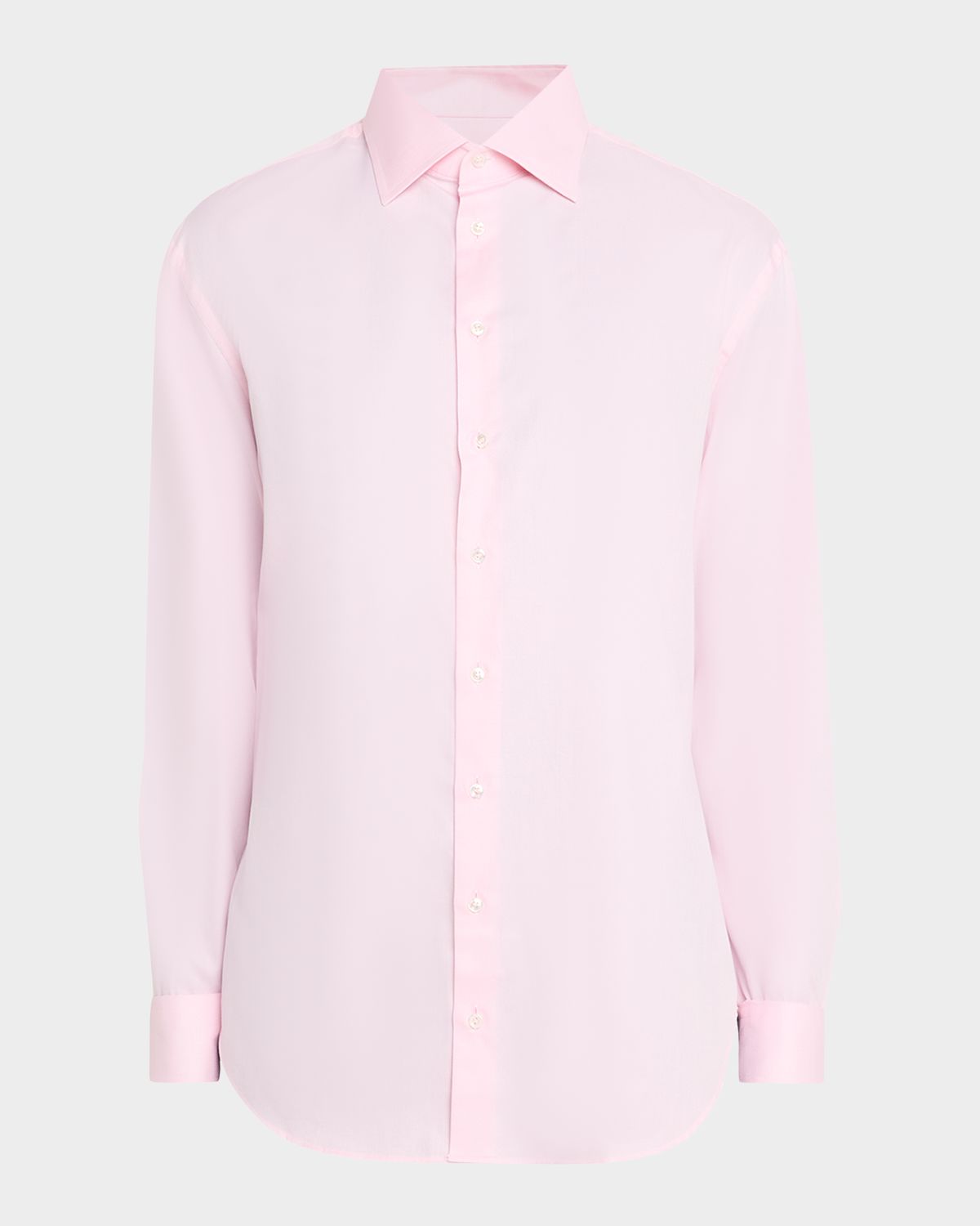 Giorgio Armani Men 's Textured Cotton Sport Shirt