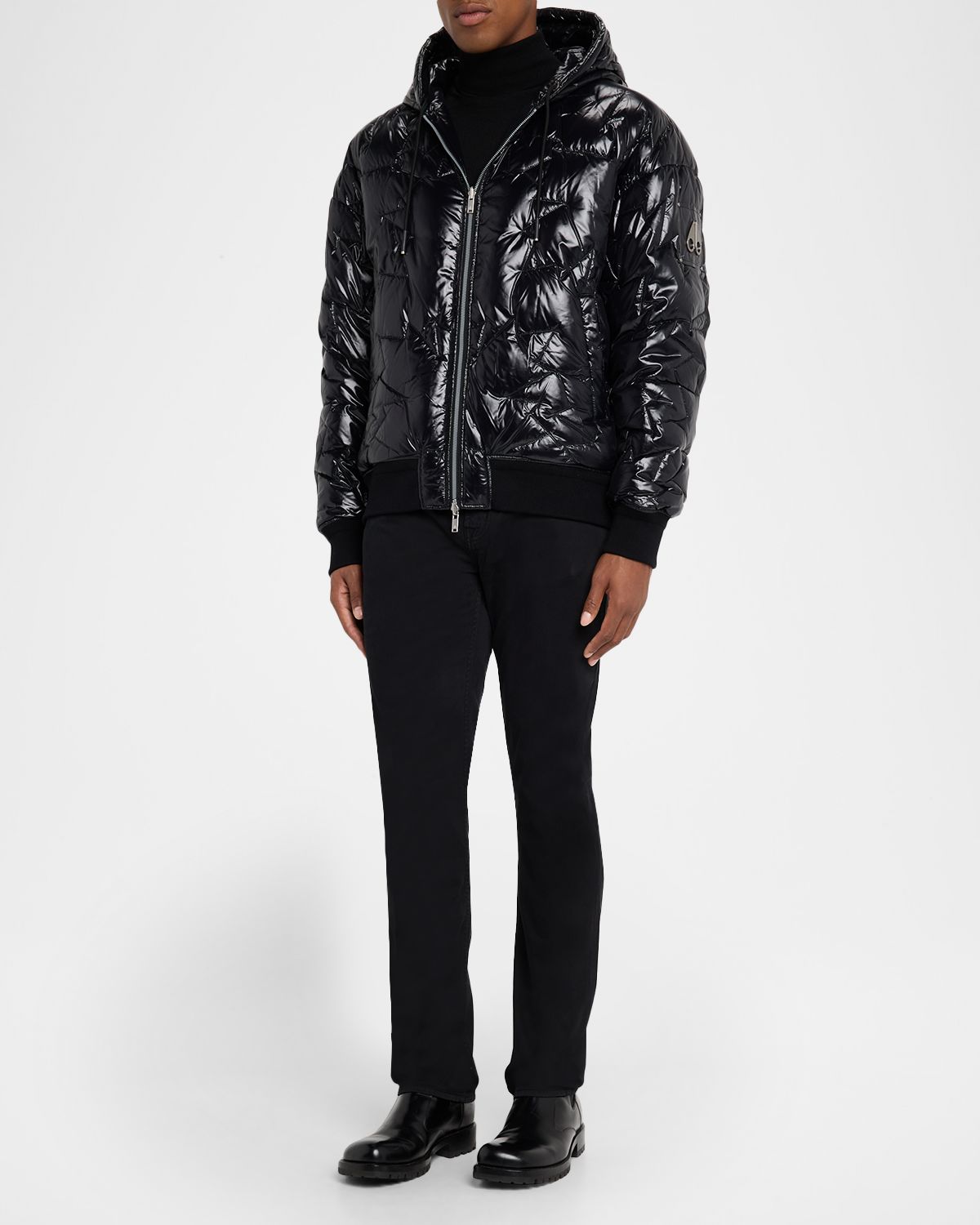 Moose Knuckles Men 's Briar Hoodie Down Jacket