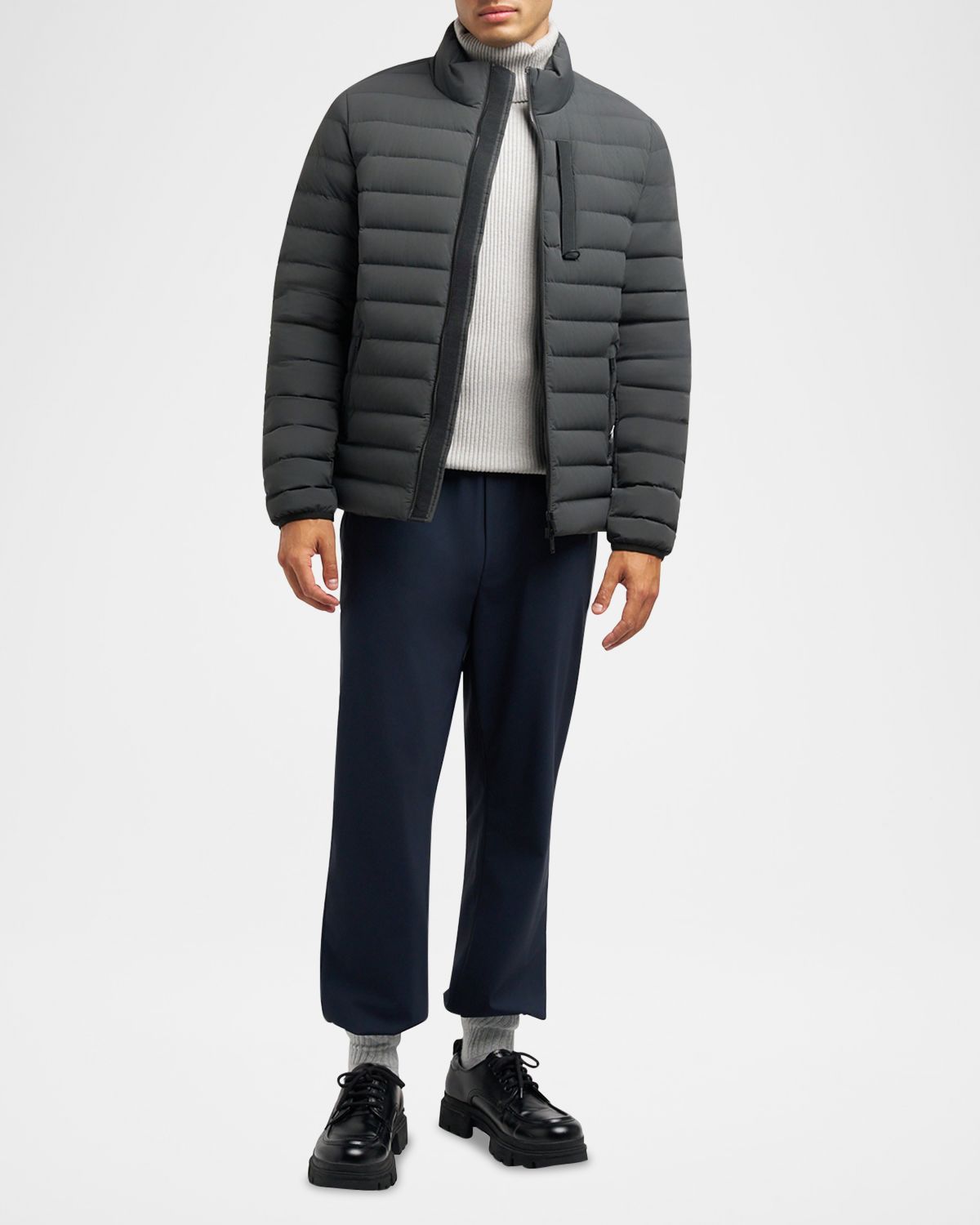 Moose Knuckles Men 's Laki Channel-Quilt Jacket