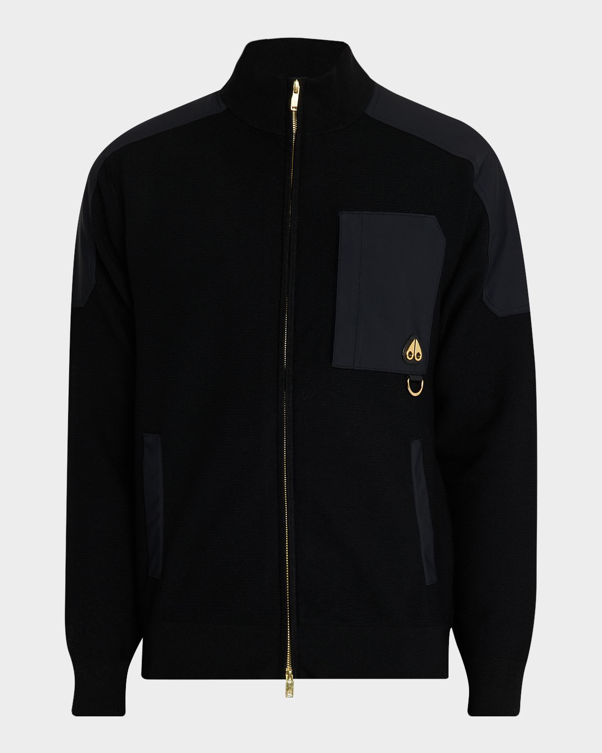 Moose Knuckles Men 's Elowan Full-Zip Sweater