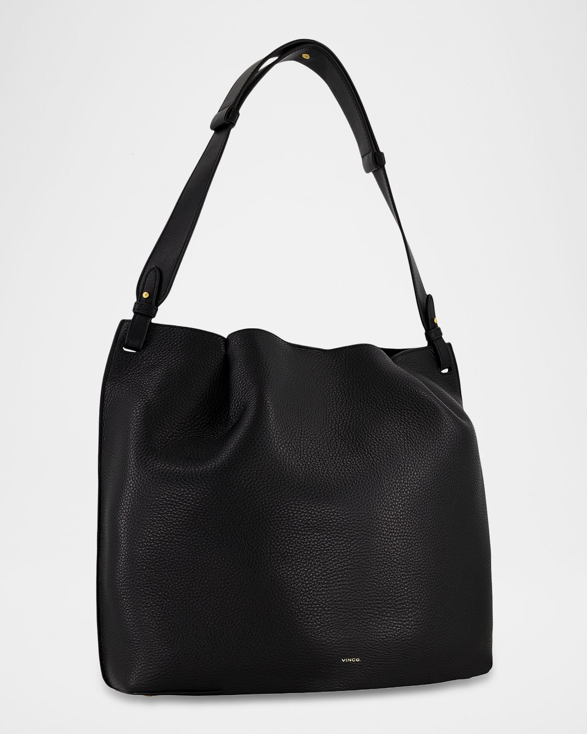 Vince Ava Pebbled Leather Tote Bag