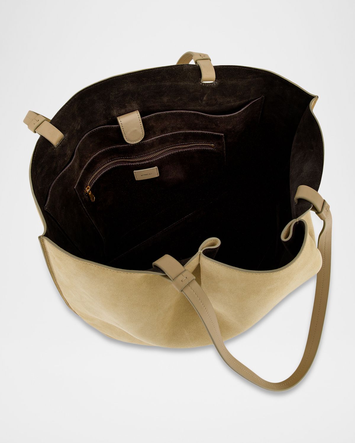 Vince Ava Suede Tote Bag