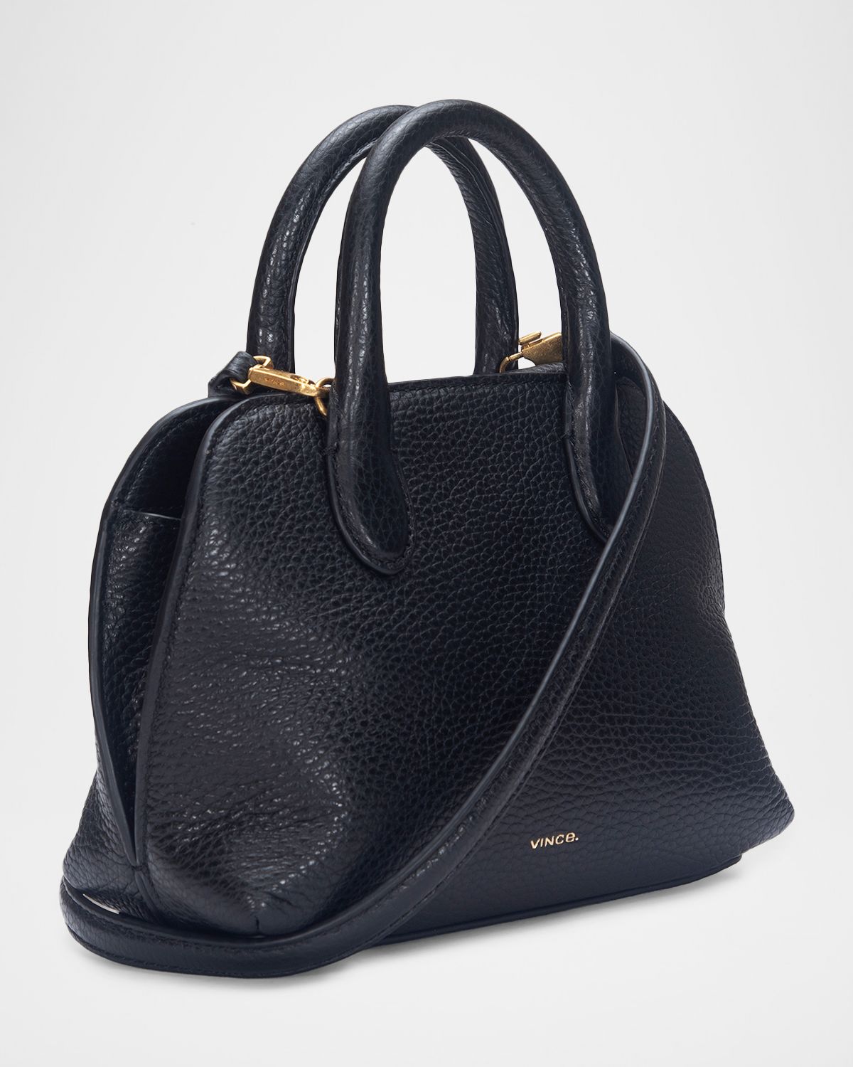 Vince Delphine Mini Leather Crossbody Handbag