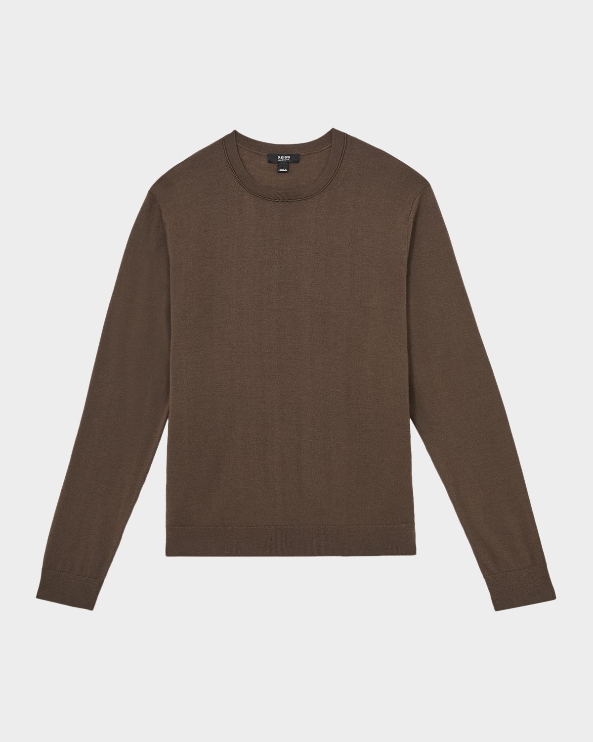 Reiss Men 's Wessex Merino-Wool Crewneck Sweater