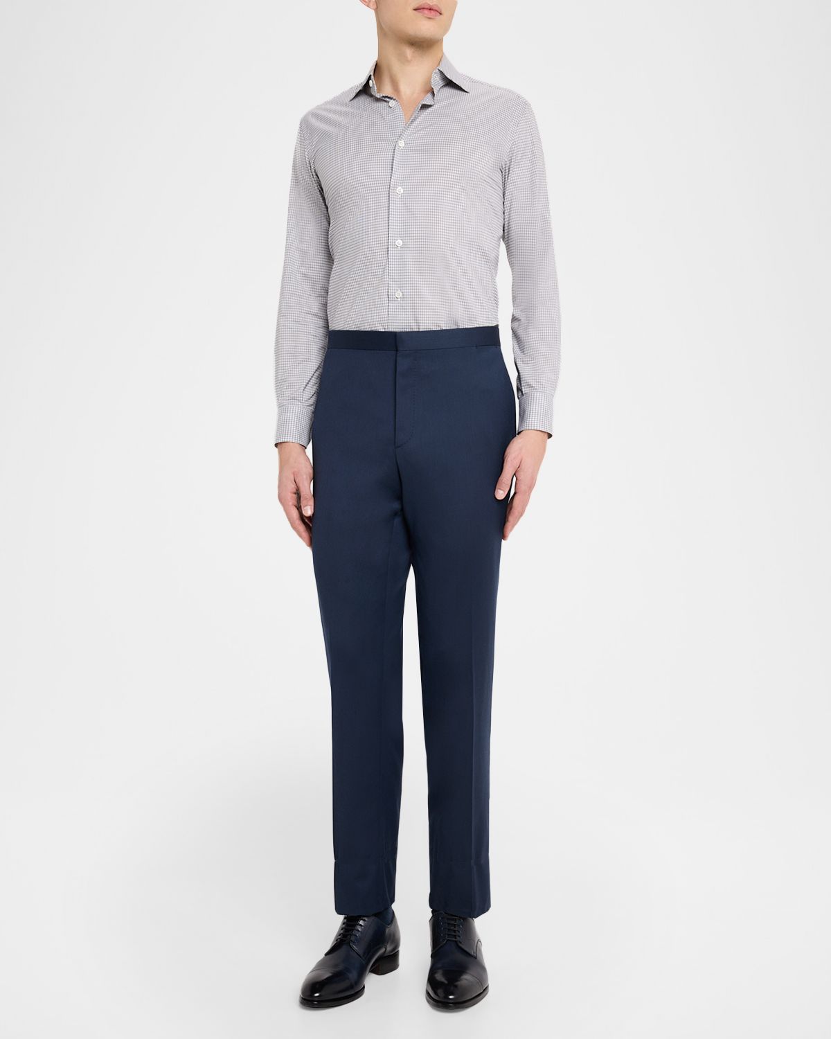 Brioni Men 's Theta Tess Wool Trousers | Thumbnail 5 Brioni Men 's Theta Tess Wool Trousers | Thumbnail 5