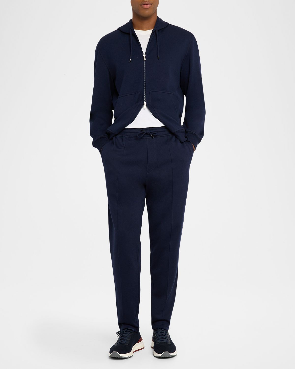 Brunello Cucinelli en 's Cashmere-Blend Hooded Sweatshirt Cardigan