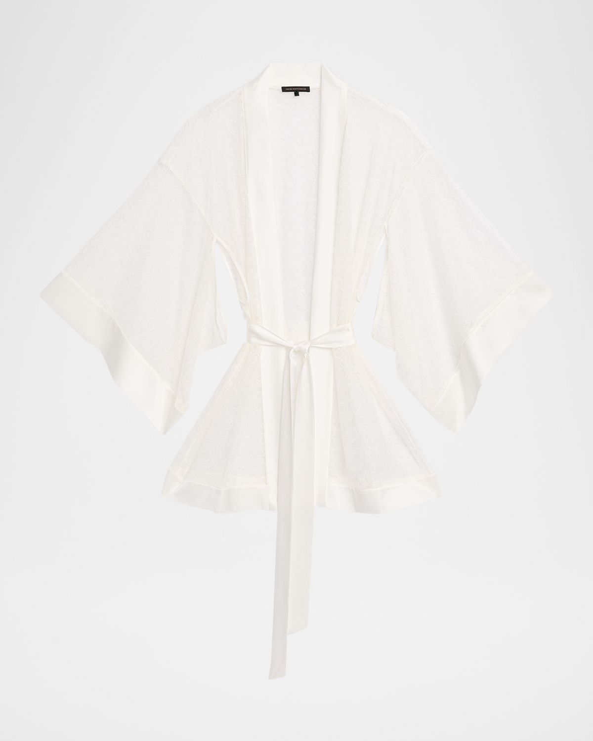 Kiki De Montparnasse Petite Fleur Sheer Lace Kimono Robe | Thumbnail 5 Kiki De Montparnasse Petite Fleur Sheer Lace Kimono Robe | Thumbnail 5