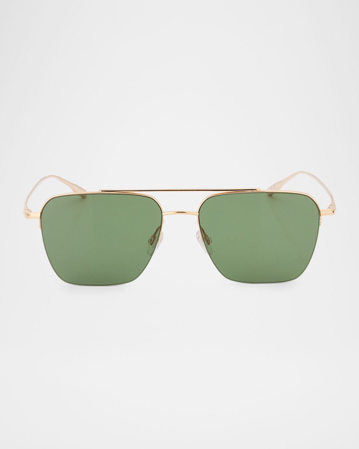 Barton Perreira Men 's Armstrong Titanium Aviator Sunglasses