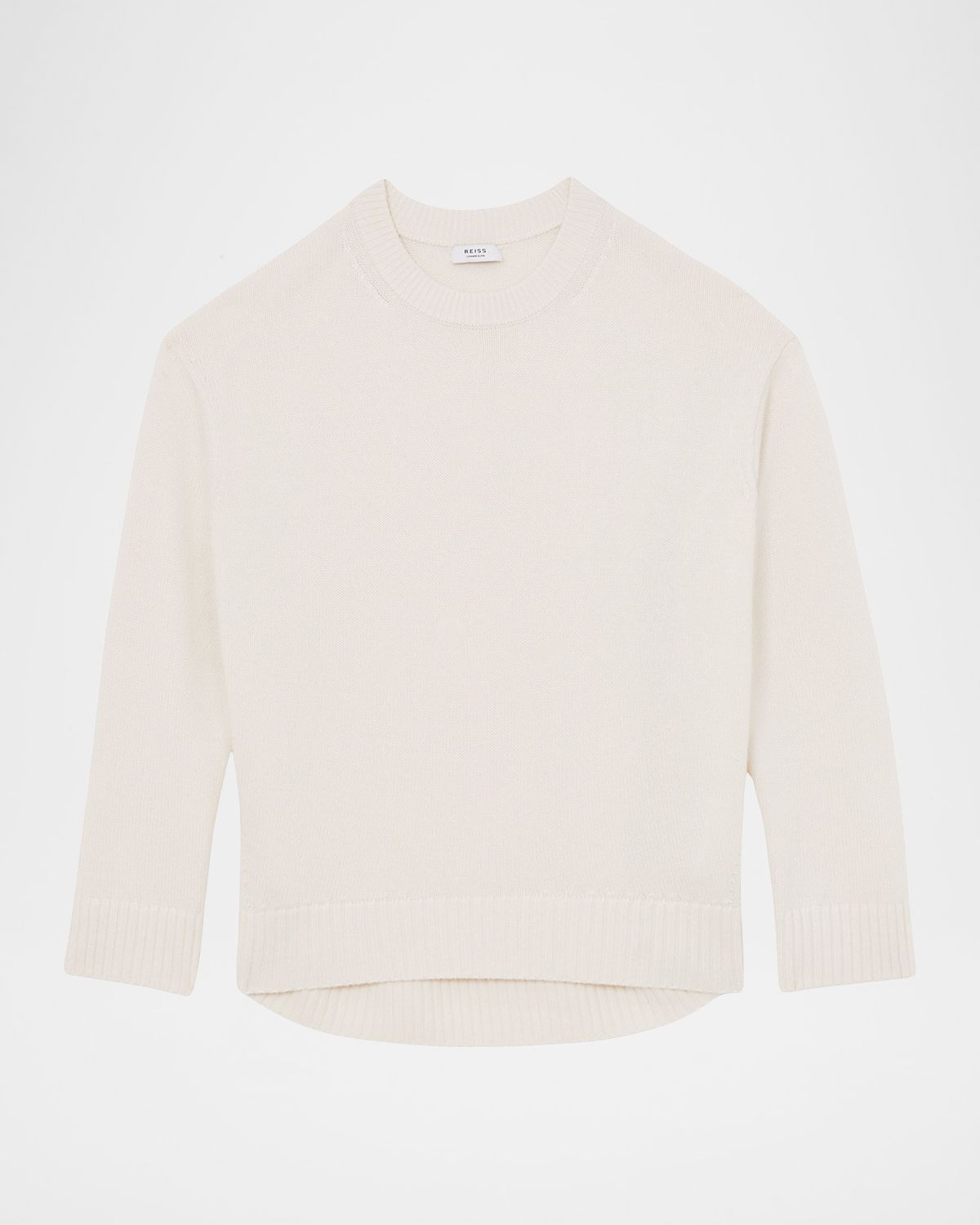 Reiss Ella Wool-Cashmere Crewneck Sweater