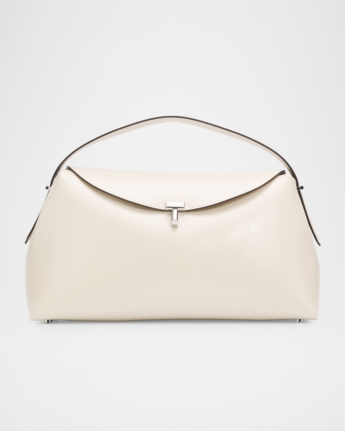 Toteme T-Lock Naplack Top-Handle Bag