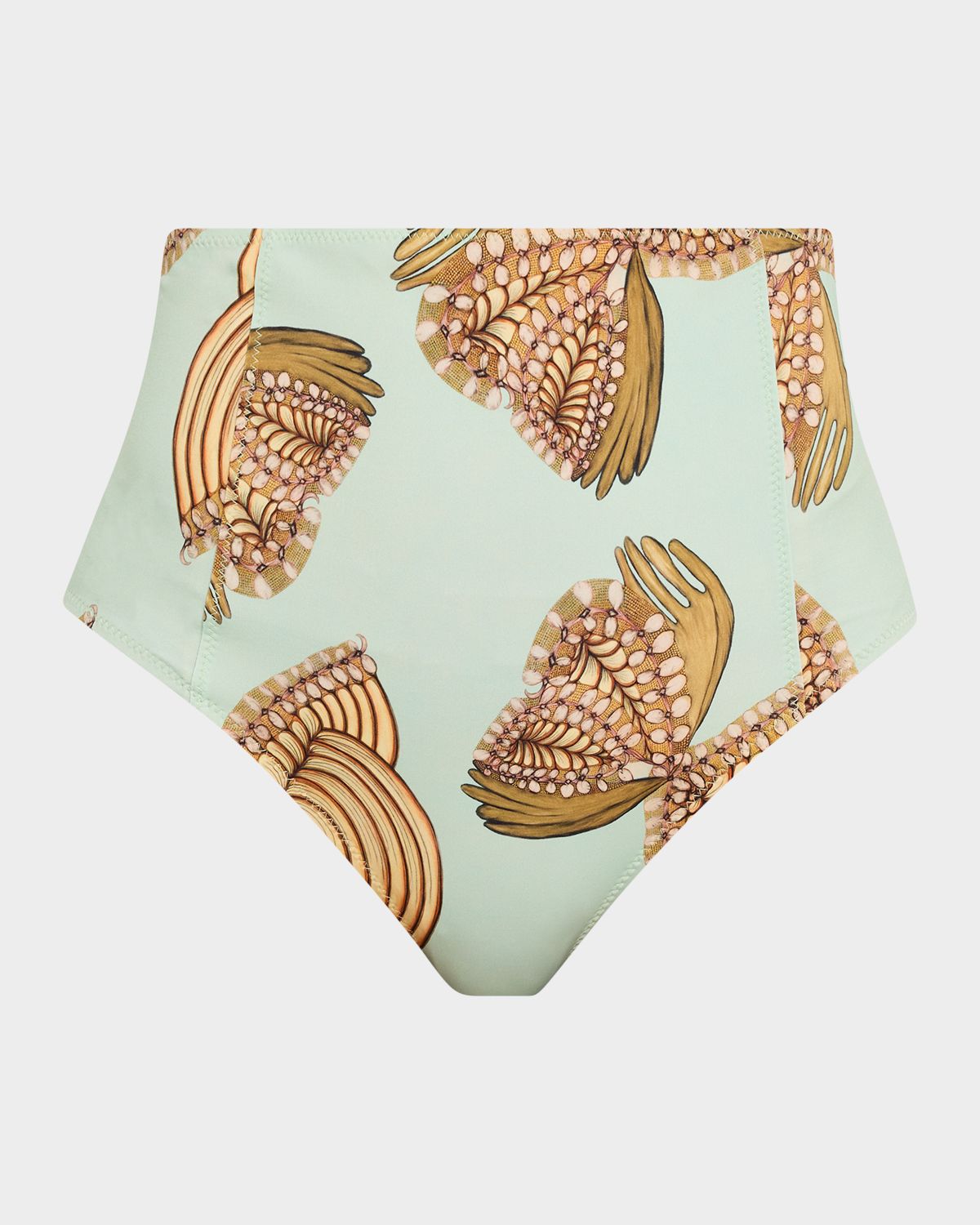 Ulla Johnson Zahara High-Waist Bikini Bottoms