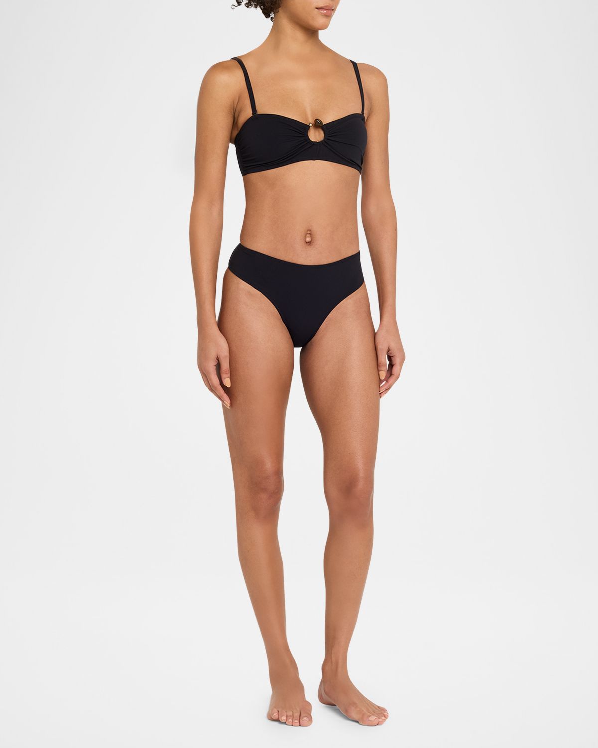 Ulla Johnson Dani Mid-Rise Bikini Bottoms