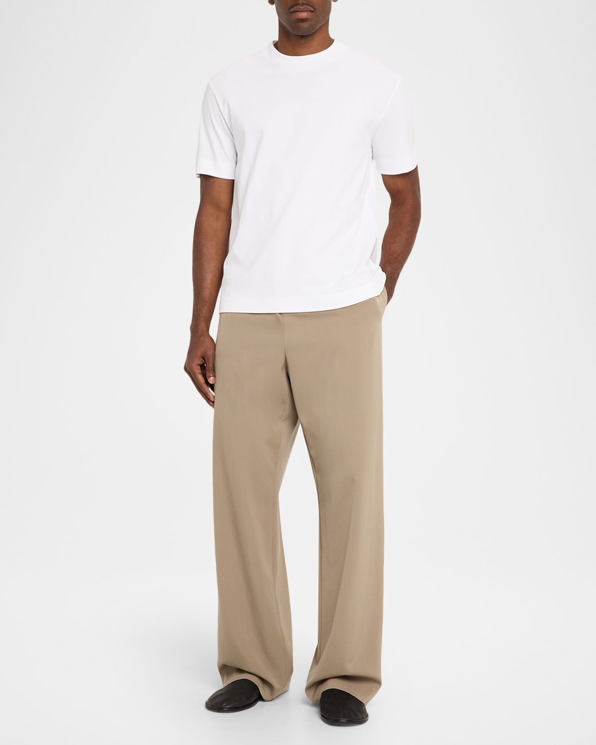 Vince Men 's Peached Cotton Jersey T-Shirt