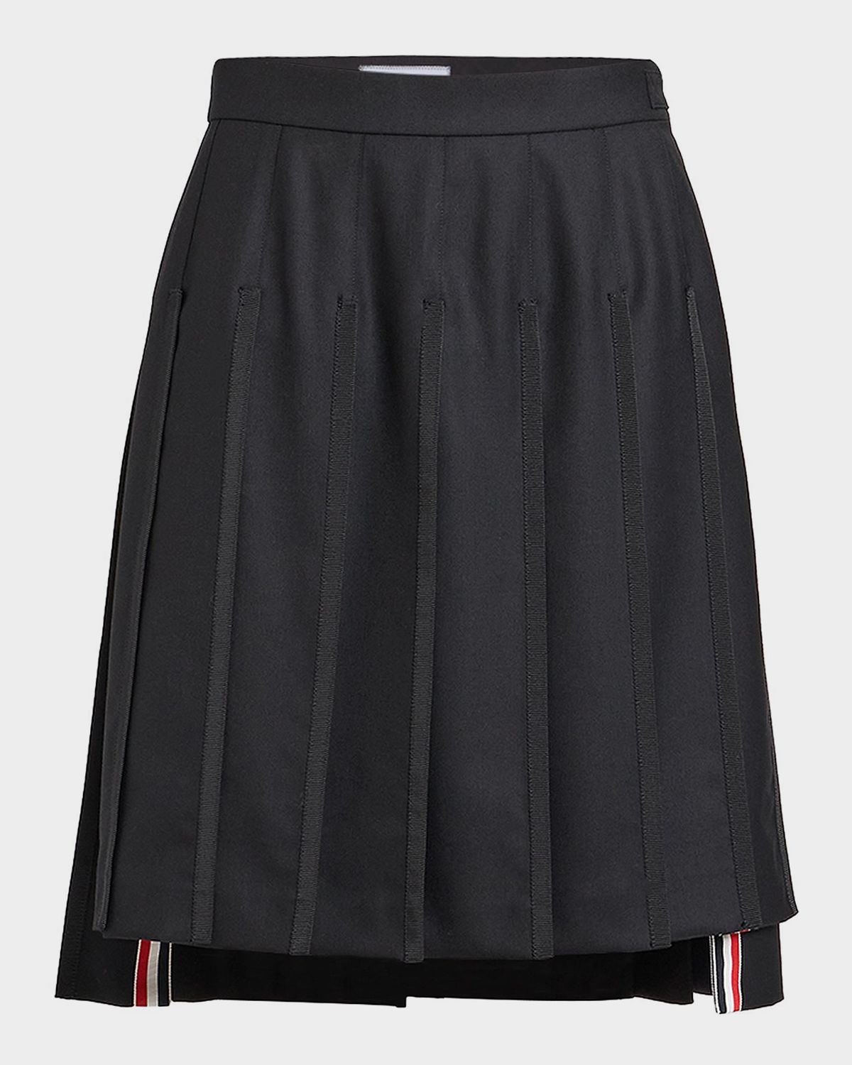 Thom Browne Pleated Bermuda-Length Skirt