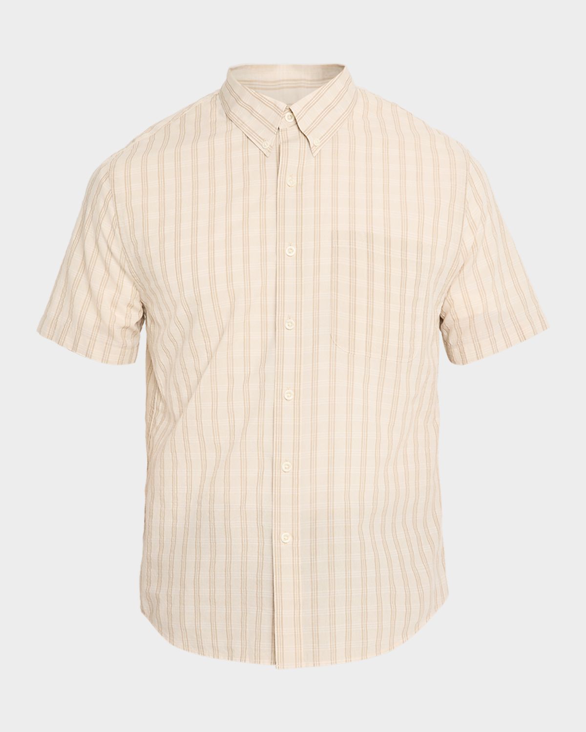 Vince Men 's Corbin Stripe Short-Sleeve Shirt