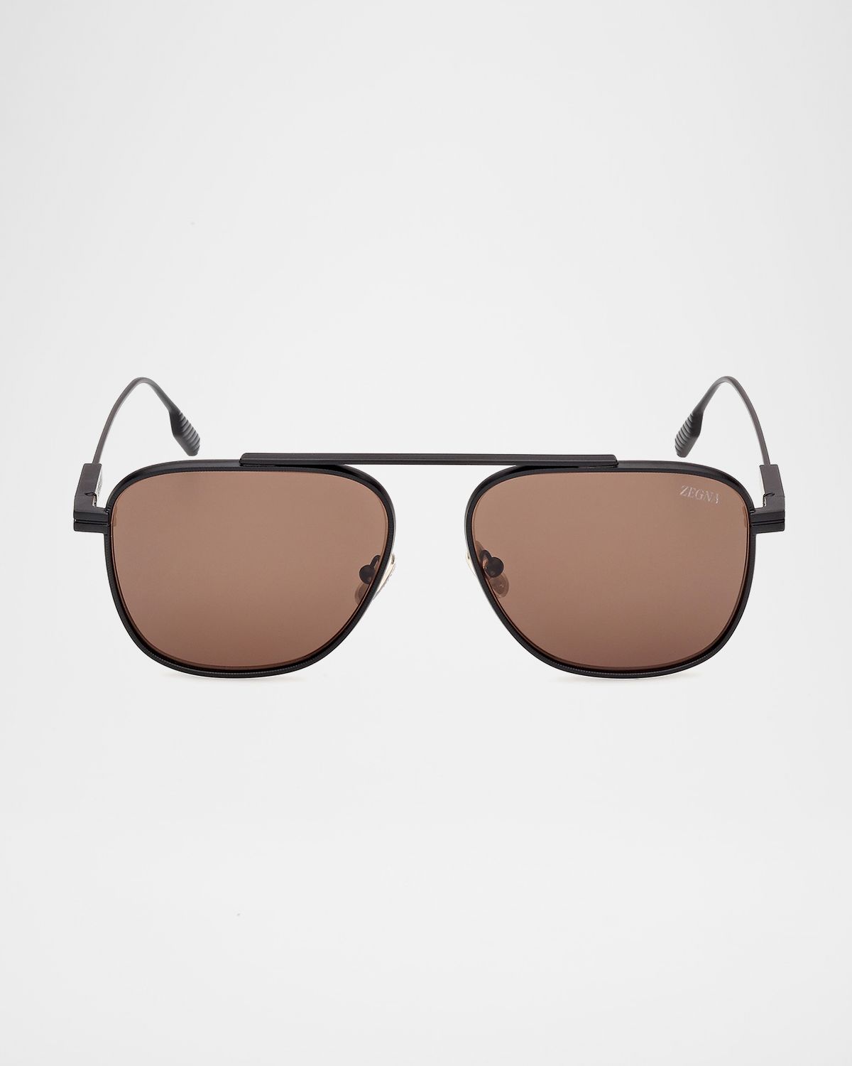 ZEGNA Orizzonte I Metal Navigator Sunglasses