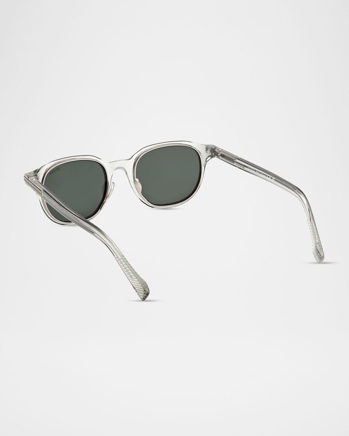 ZEGNA 50mm Acetate Round Sunglasses | Thumbnail 5 ZEGNA 50mm Acetate Round Sunglasses | Thumbnail 5