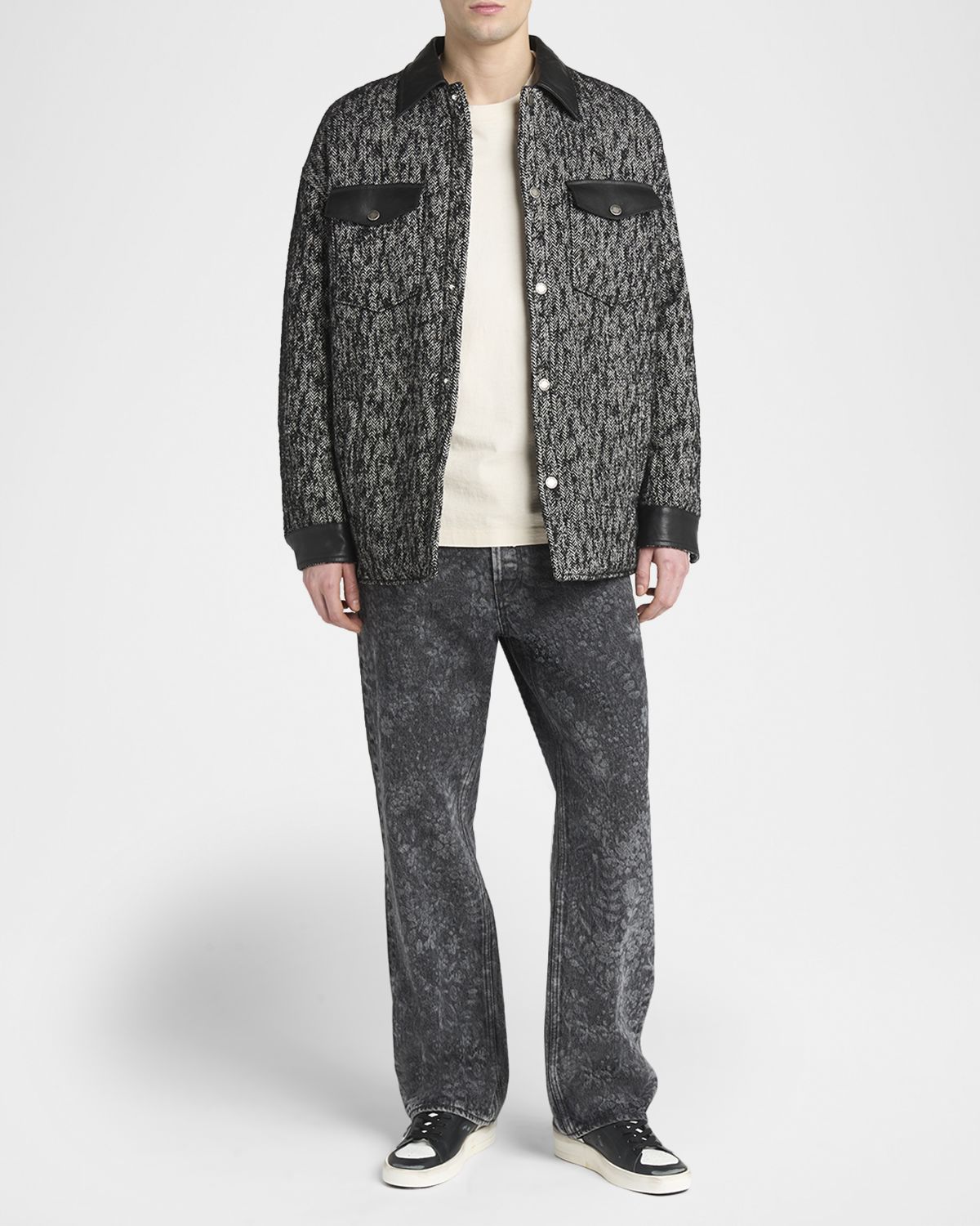 Golden Goose Men 's Journey Light Floral Jeans | Thumbnail 5 Golden Goose Men 's Journey Light Floral Jeans | Thumbnail 5