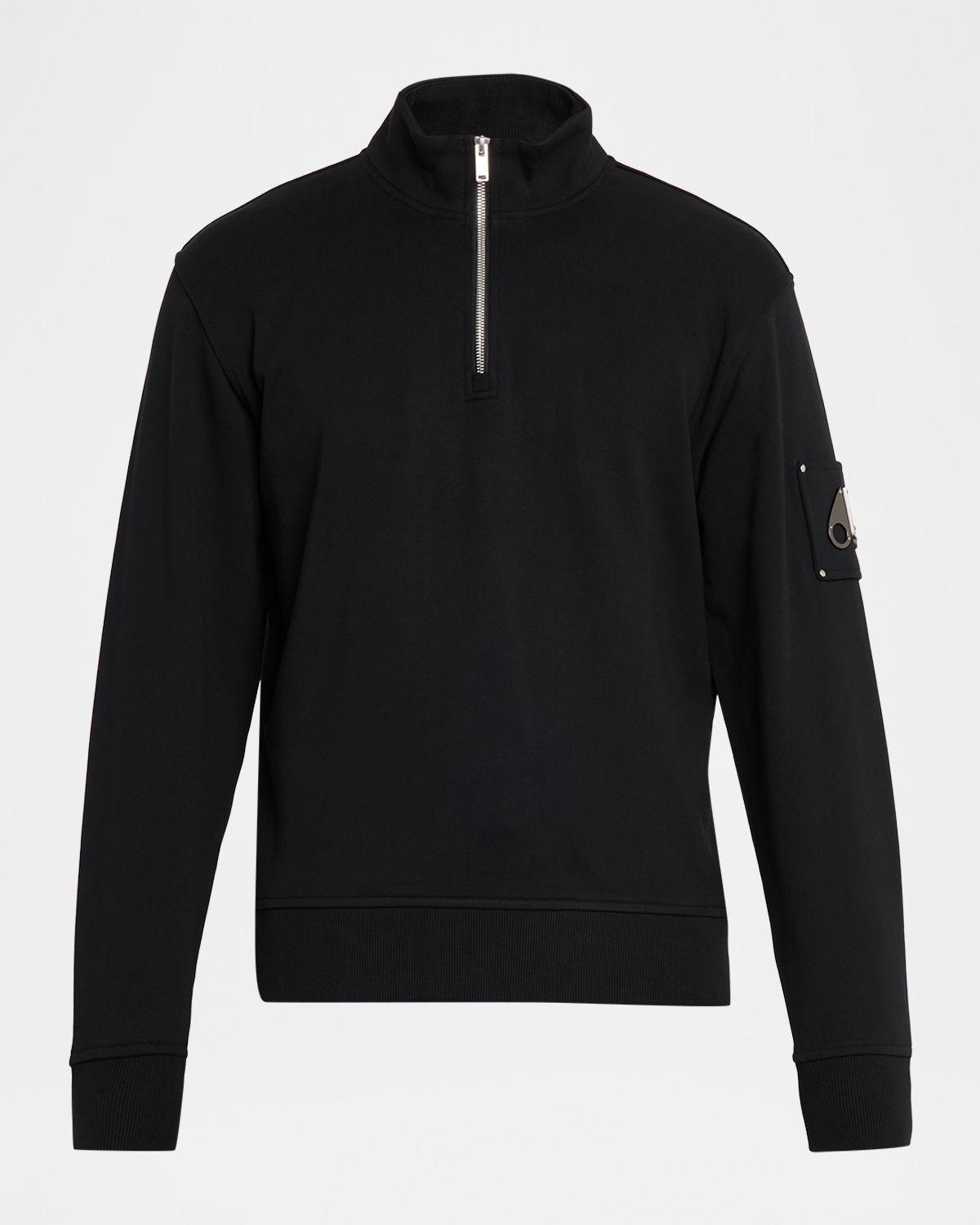 Moose Knuckles Men 's Hartsfield Quarter-Zip Sweatshirt