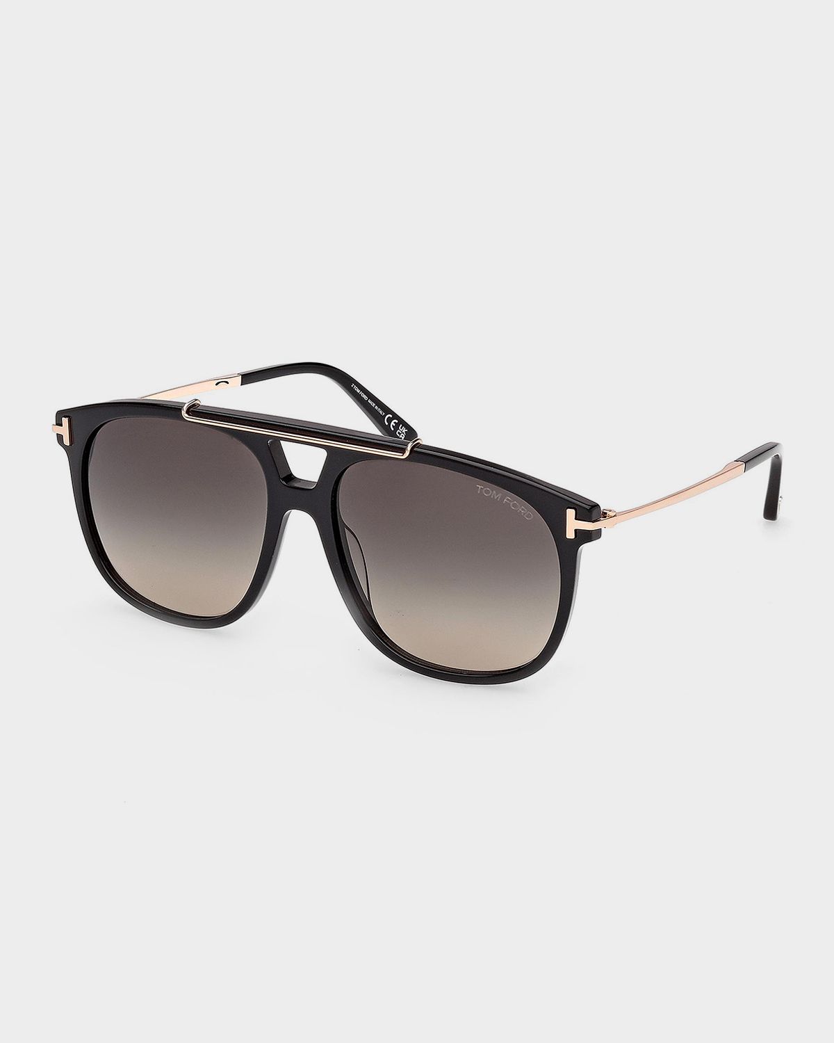 TOM FORD Sam 58mm Aviator Sunglasses