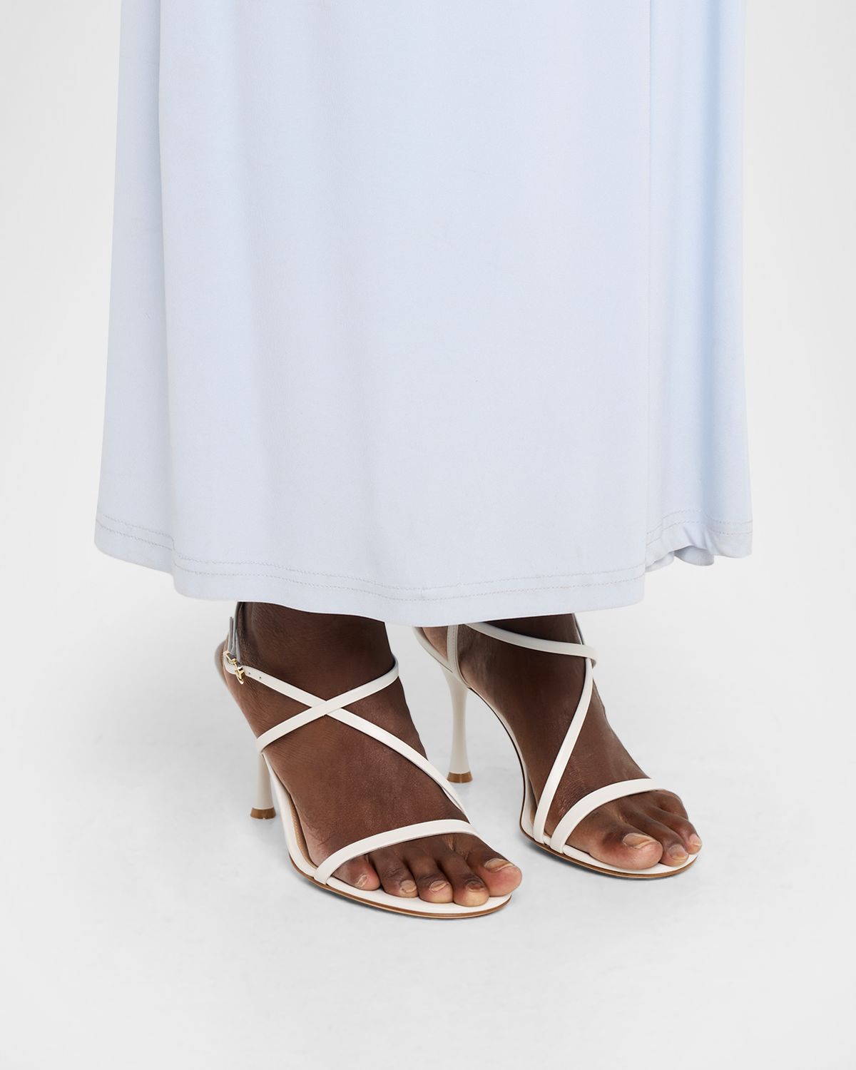 Gianvito Rossi 85mm Strappy Calf Leather Sandals