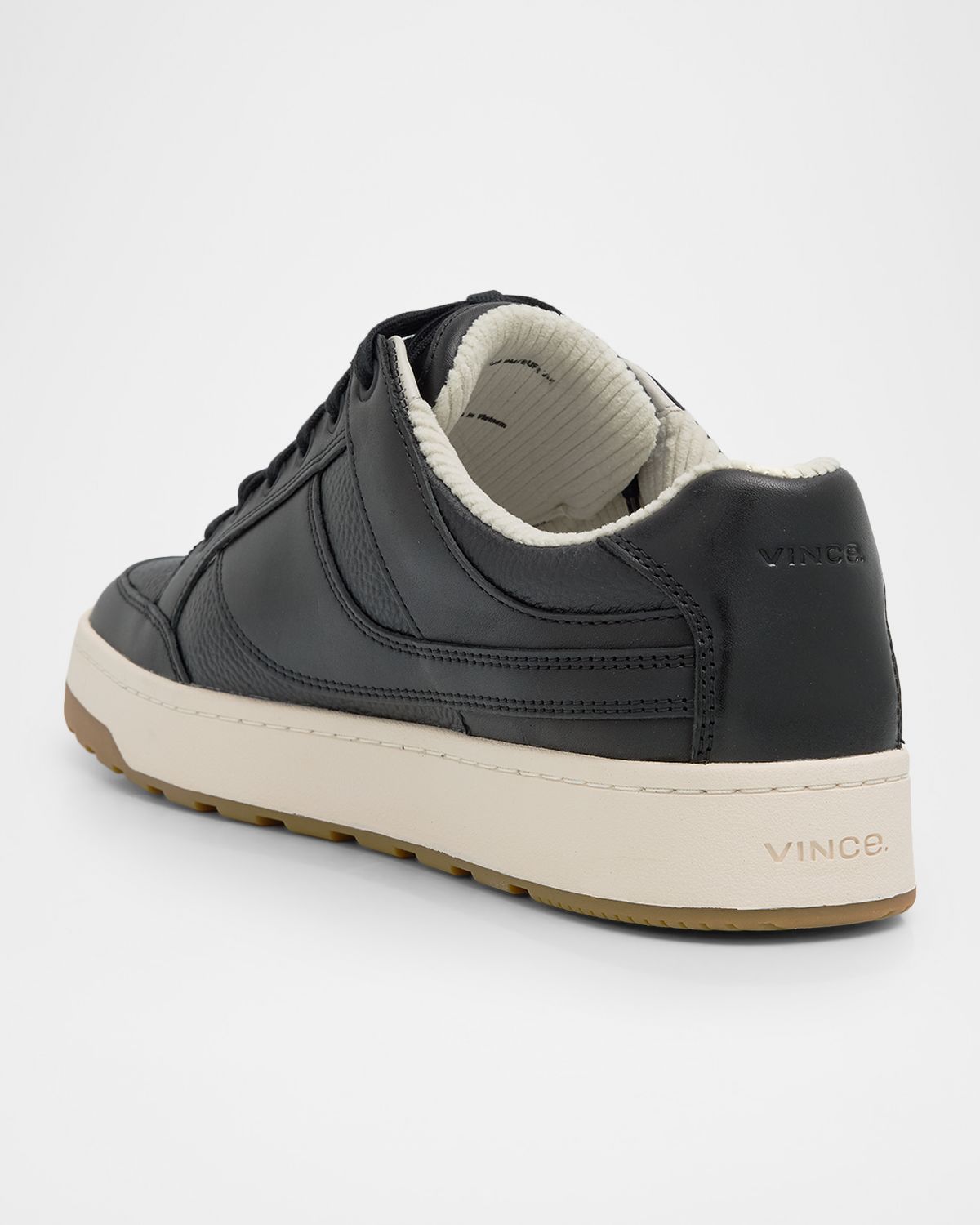 Vince Men 's Wilder Court Leather Low-Top Sneakers